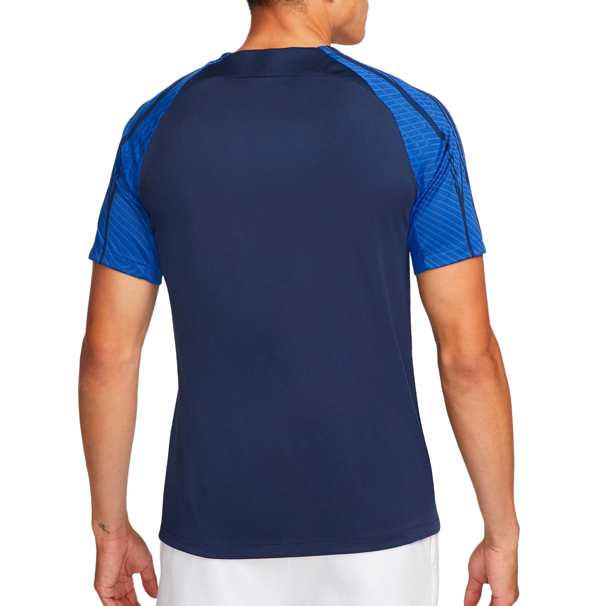 Nike Men's France 2022/23 Strike Jersey Midnight Navy/Metallic Gold、mySite、bottomscart