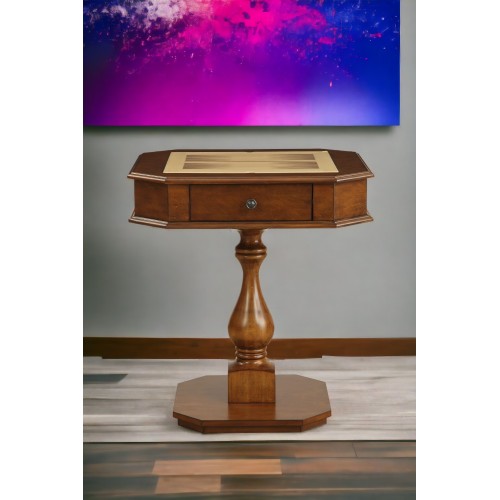 Galini White Finish Game Table、、casual