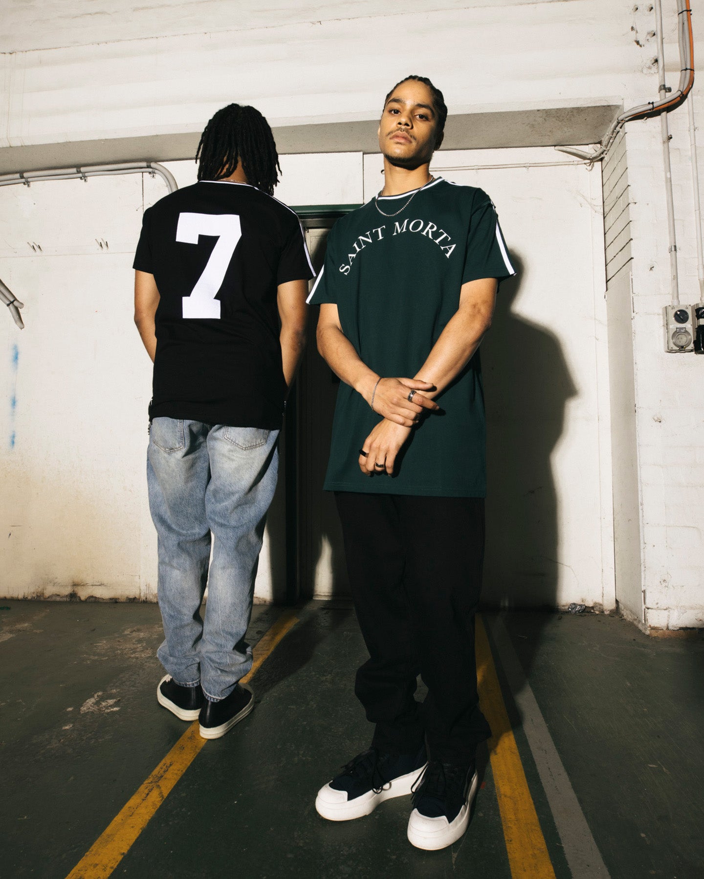 Saint Morta College Lafayette T-Shirt Black/White、mySite、zt4zffjzw