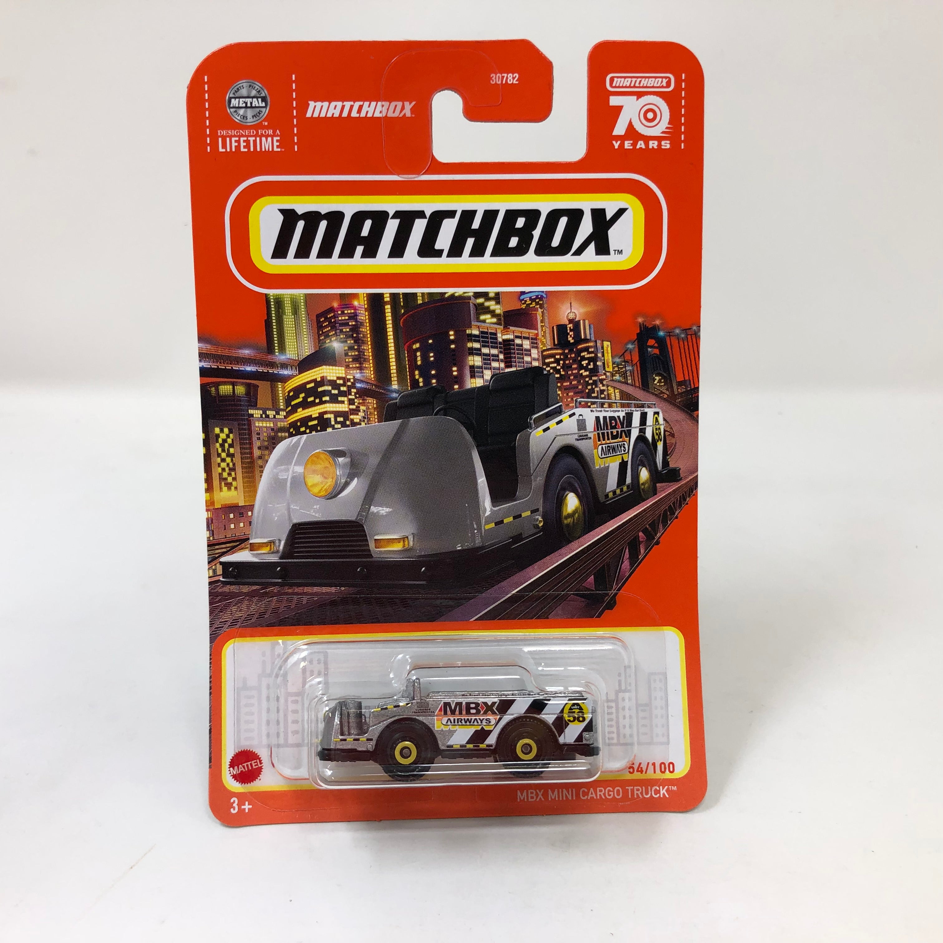 MBX Mini Cargo Truck #54 * Silver * 2023 Matchbox S Case Release、mySite、hgirdovlk
