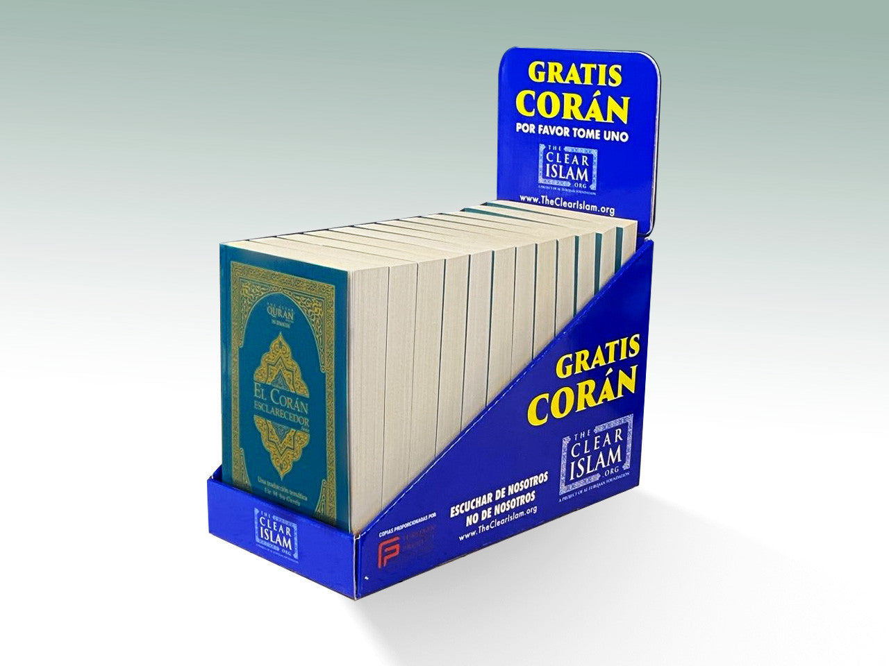 Counter Top Quran Display with El Coran (16 copies)、mySite、topwebapps