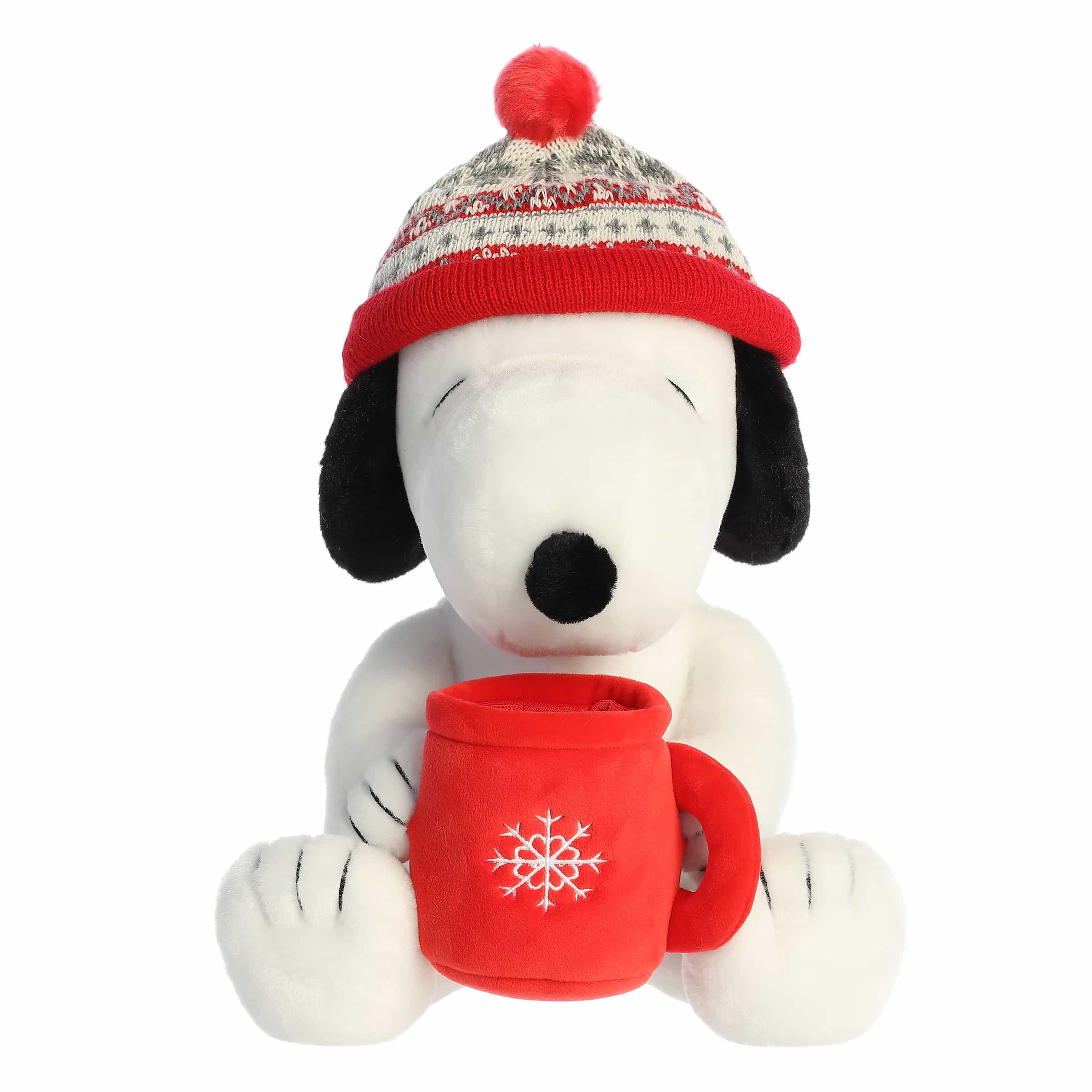 Aurora® - Peanuts® - 12 Winter Hat Snoopy With Mug、mySite、g9winljtr