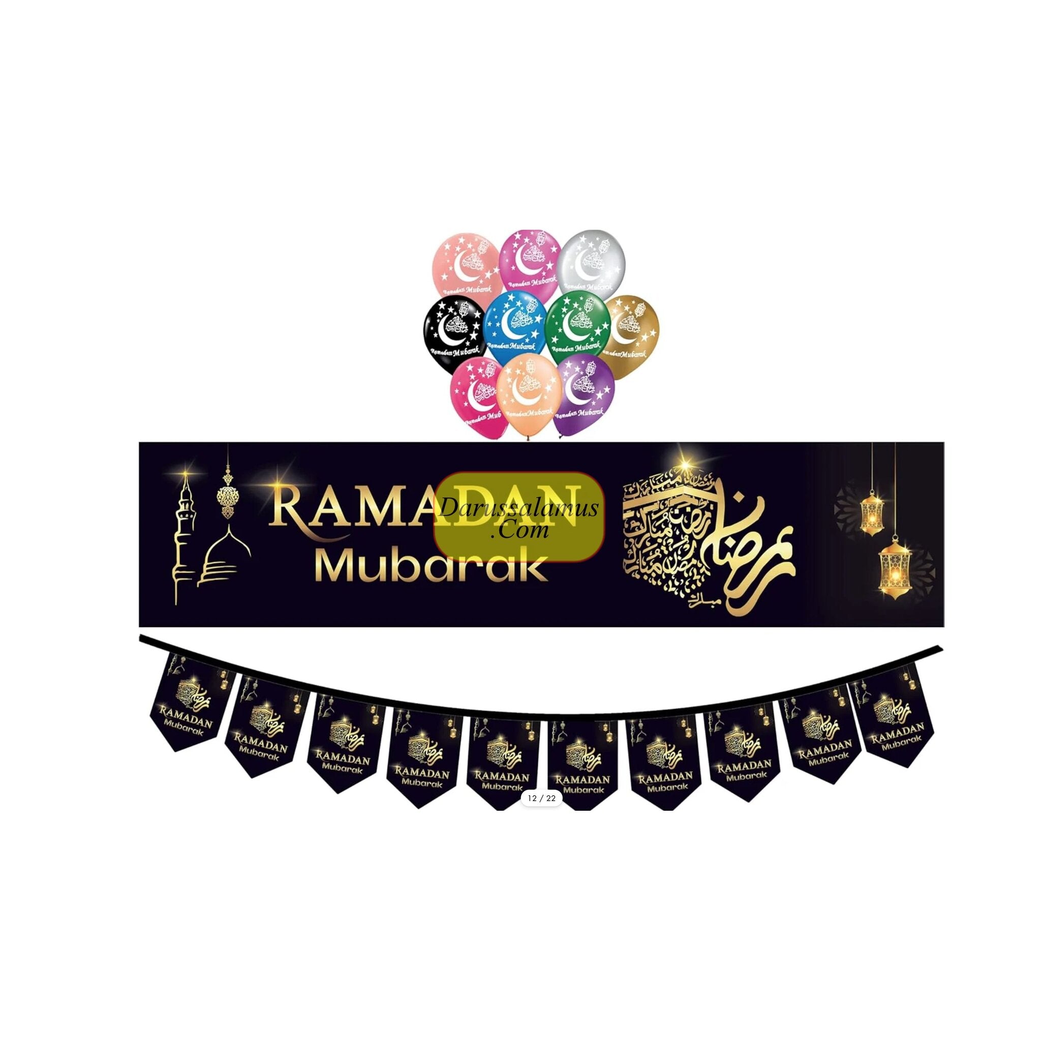 Ramadan Mubarak Decoration Set、mySite、topwebapps