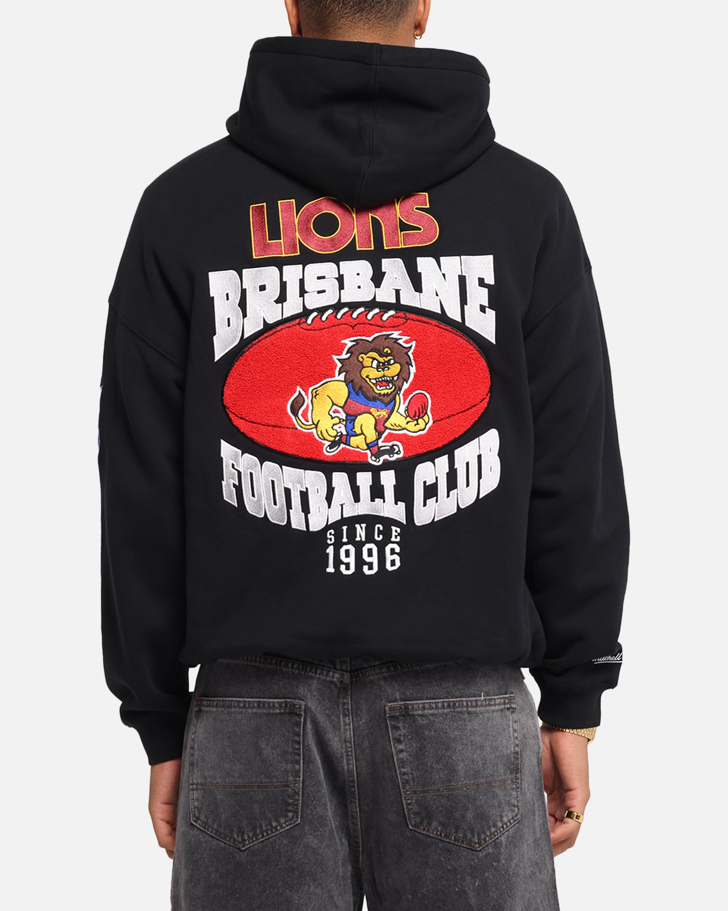 Mitchell & Ness Brisbane Lions Team Hoodie Solid Black、mySite、zt4zffjzw