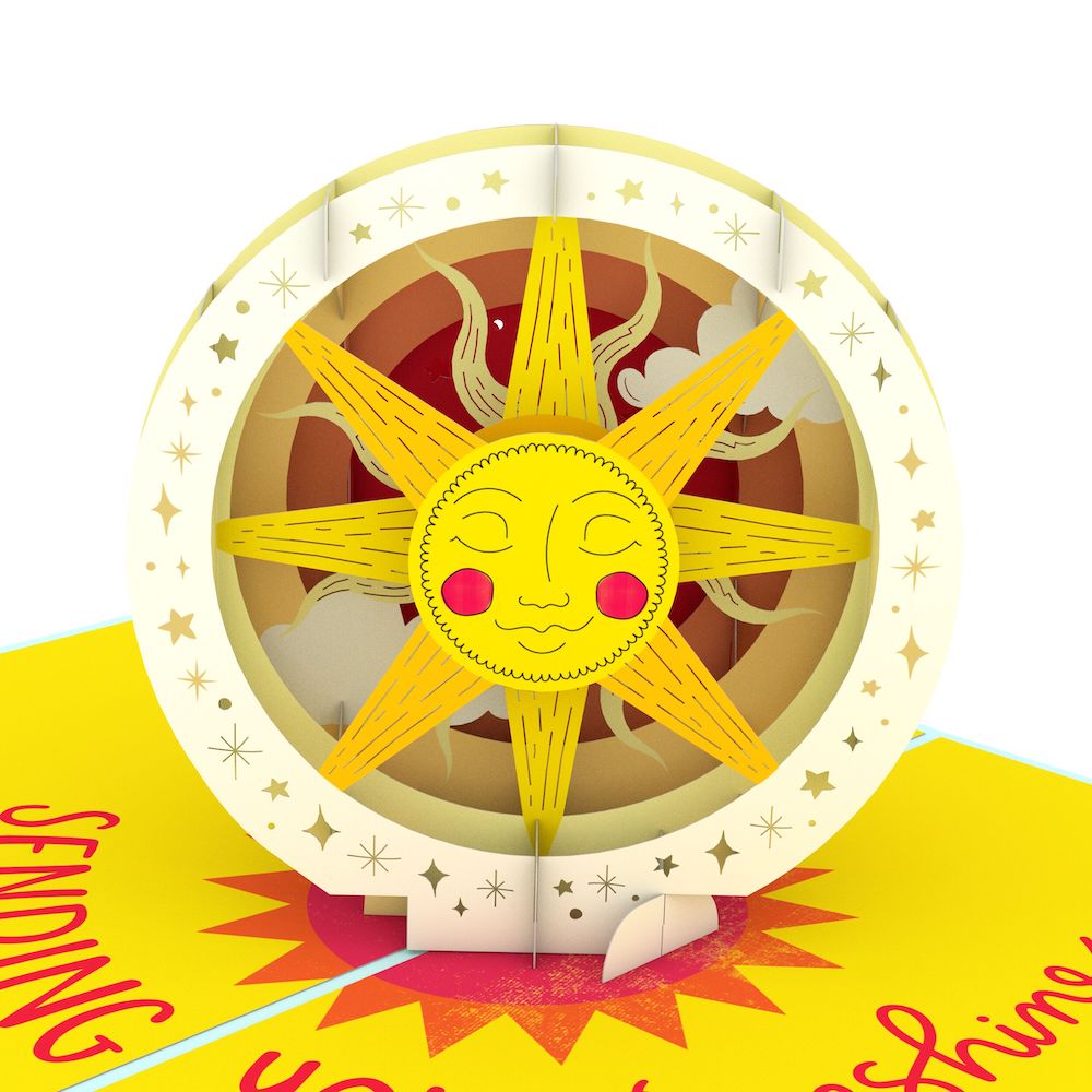 Sending Sunshine Pop-Up Card、mySite、solidvoid