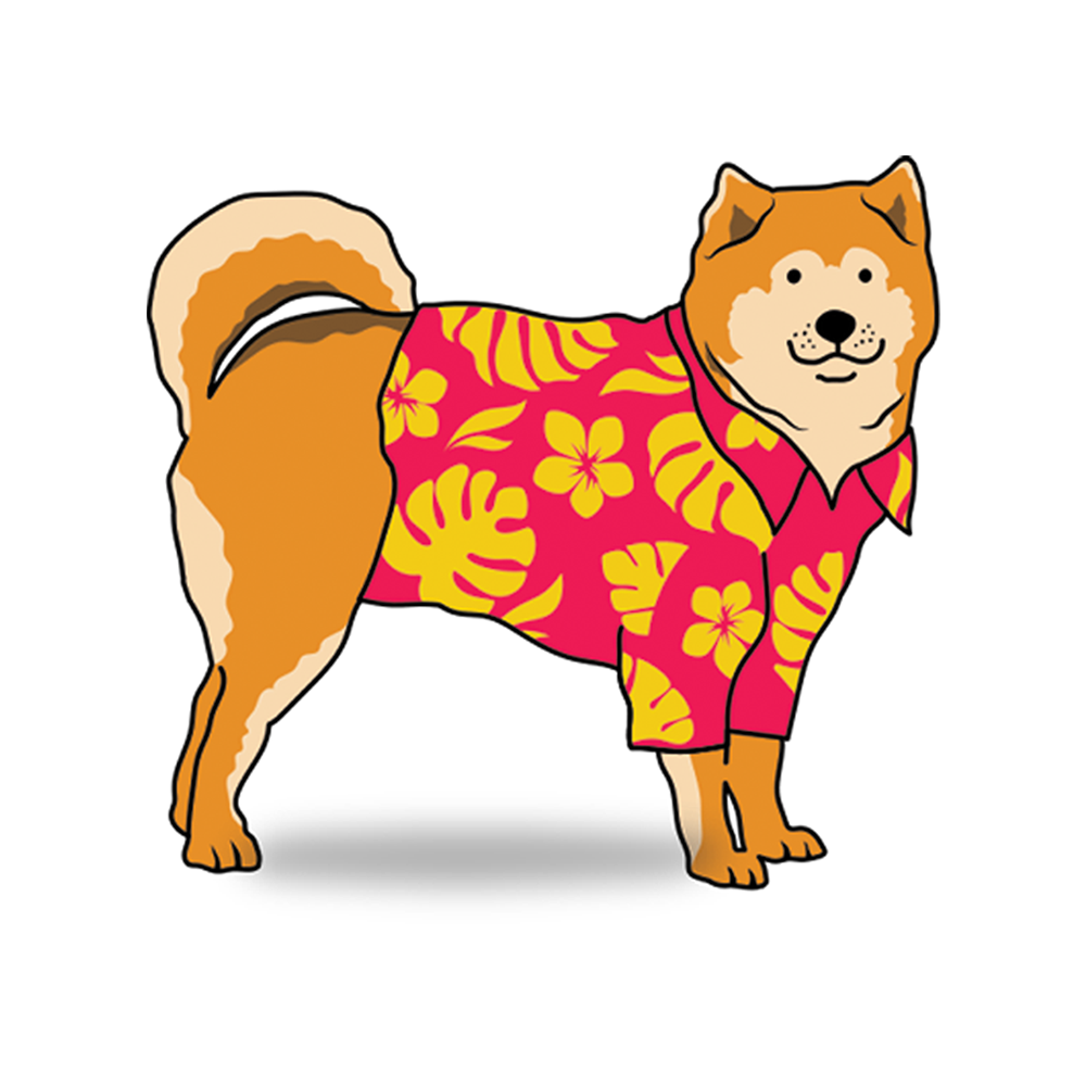  Luau Pup Tattly Temporary Tattoos、mySite、ghnorth