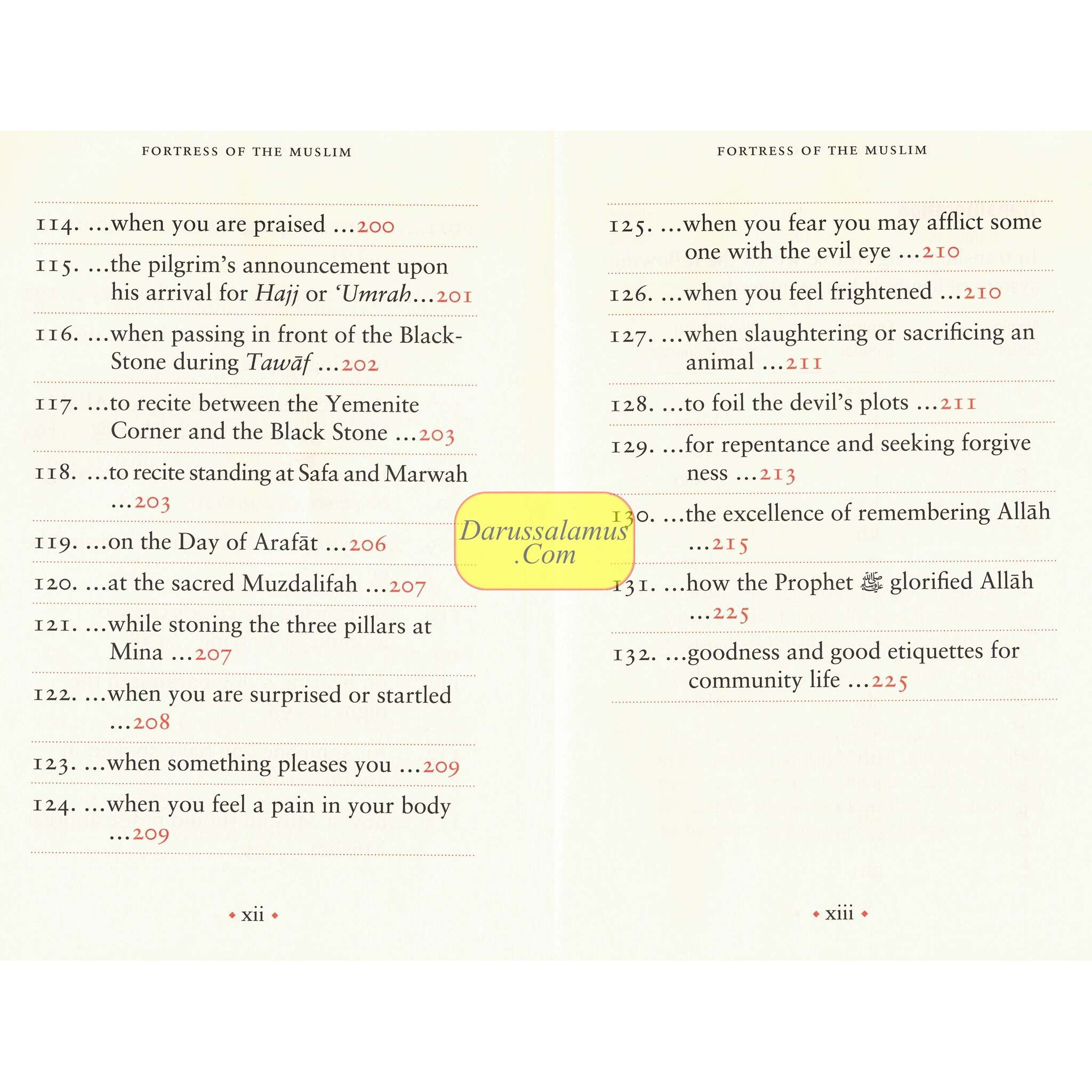 Fortress of The Muslim Du'a from the Qur'an & Sunnah By Sa'id Bin Ali Bin wahaf Al-Qahtani、mySite、topwebapps