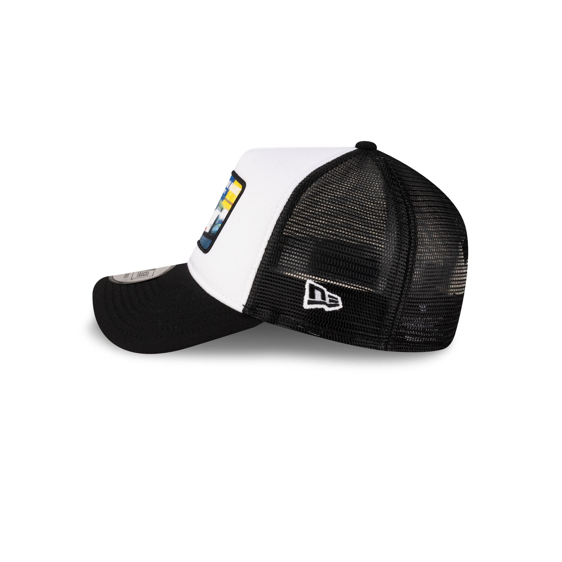 24 Hours of Le Mans Patch Black 9FORTY A-Frame Trucker Hat、mySite、vikingsvslions