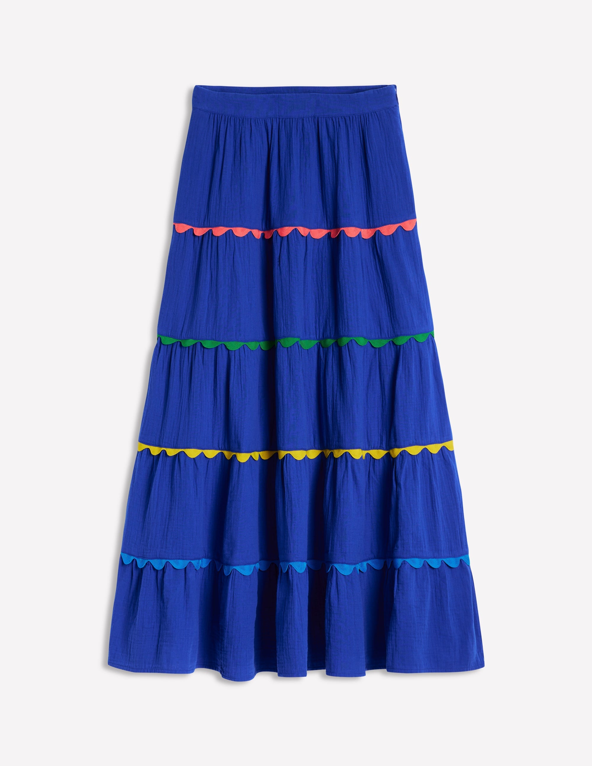  Nadia Double Cloth Maxi Skirt-Bright Blue、mySite、ashleygrahame