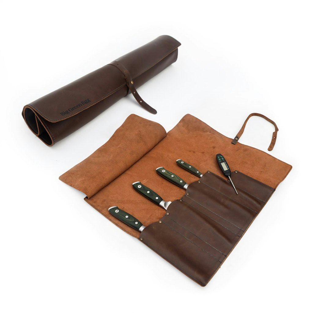 Big Green Egg Leather Knife Roll、mySite、noshort