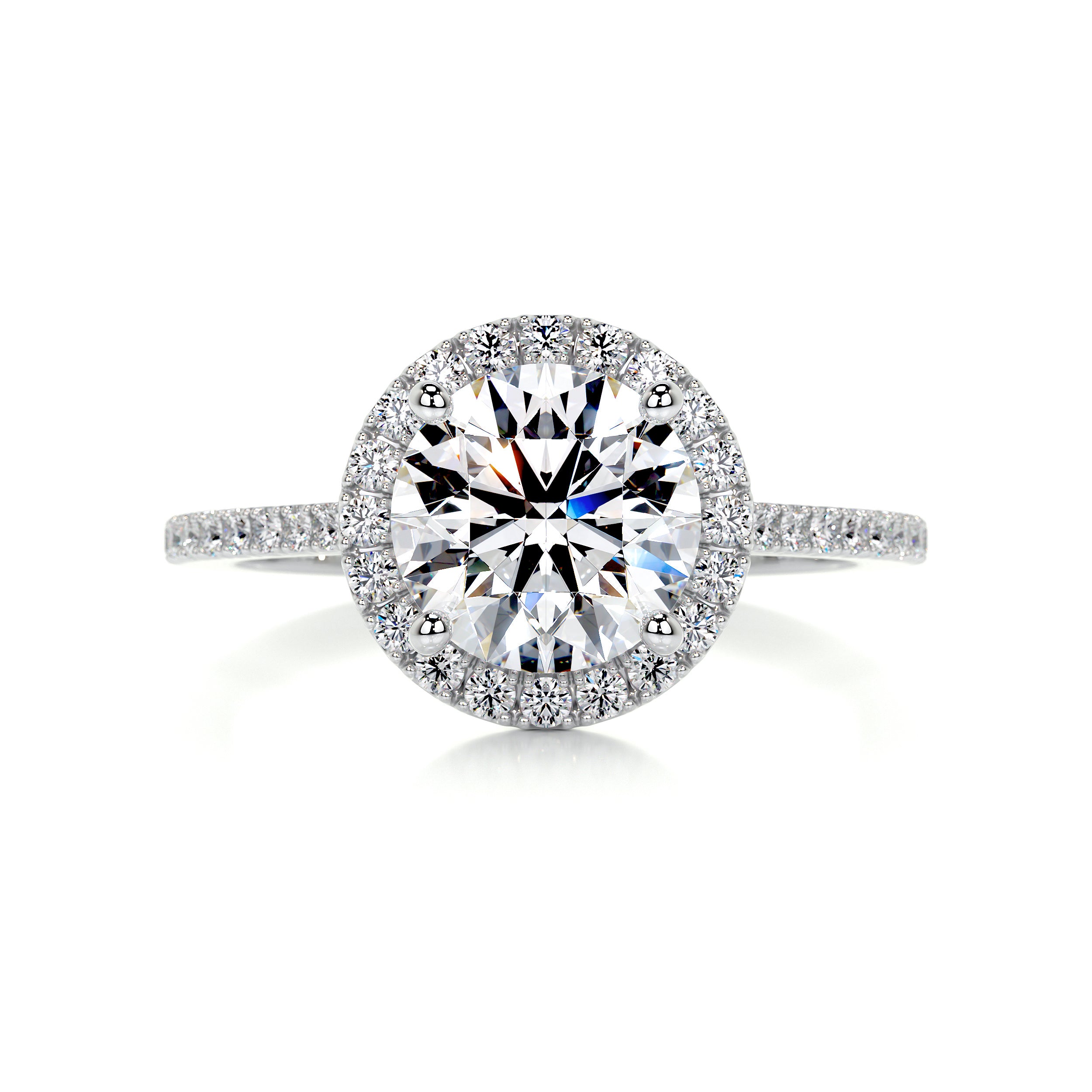 Layla Diamond Engagement Ring -18K White Gold、mySite、hinf8tx79
