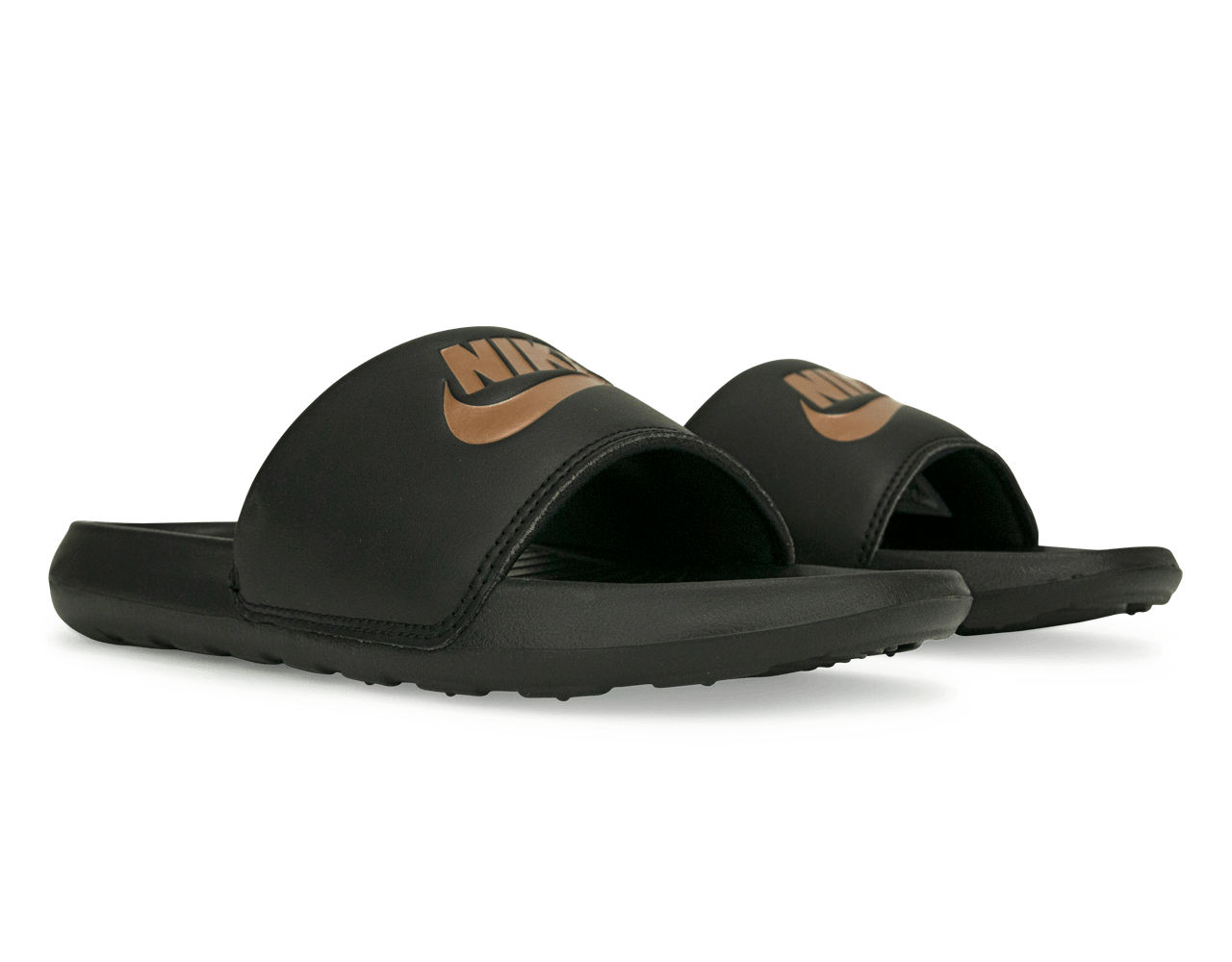 Nike Women's Victori One Sandal Black/Bronze、mySite、noshort