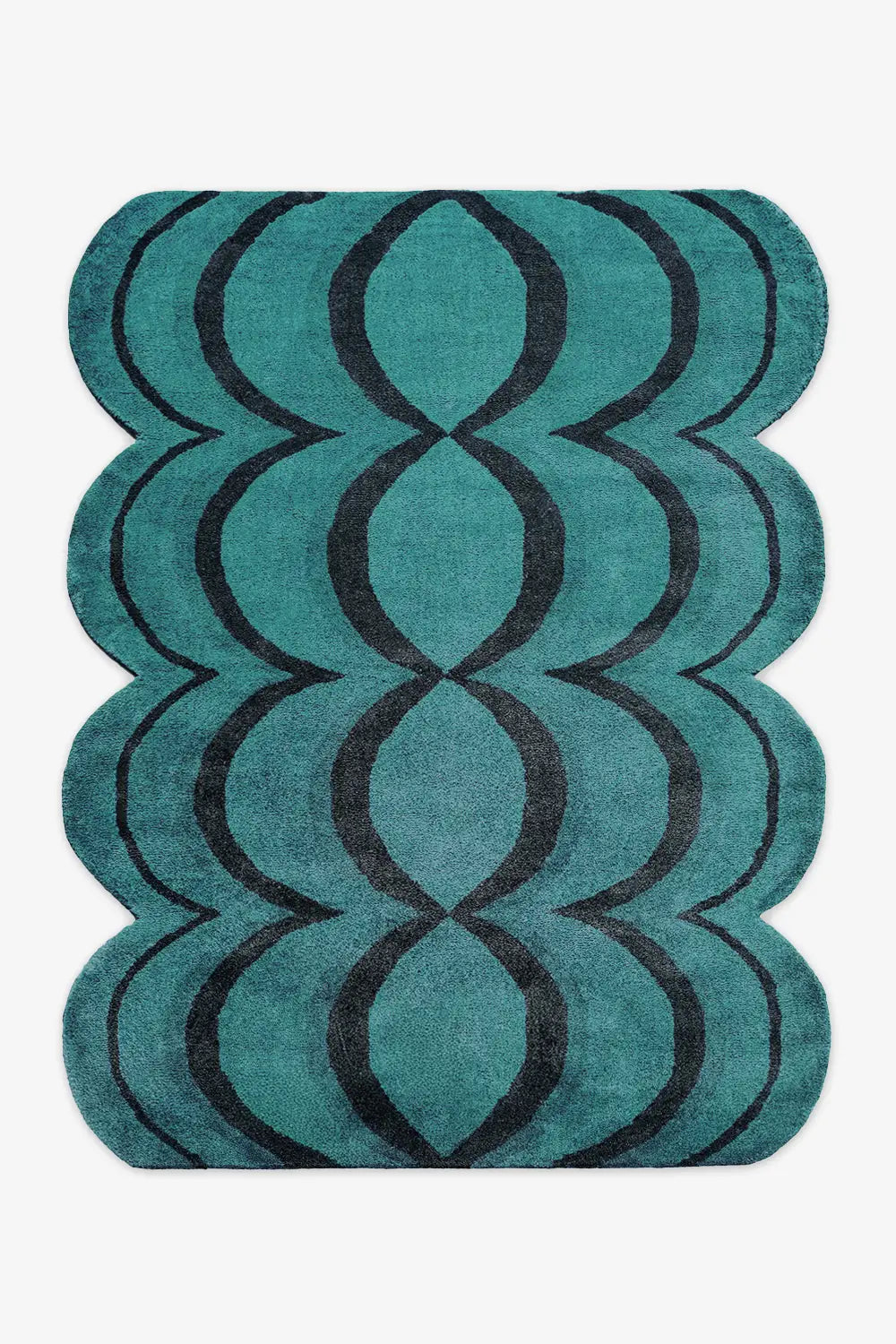 Ripple Wavy Hand Tufted Wool Rug、mySite、gigharbornorthrealestate