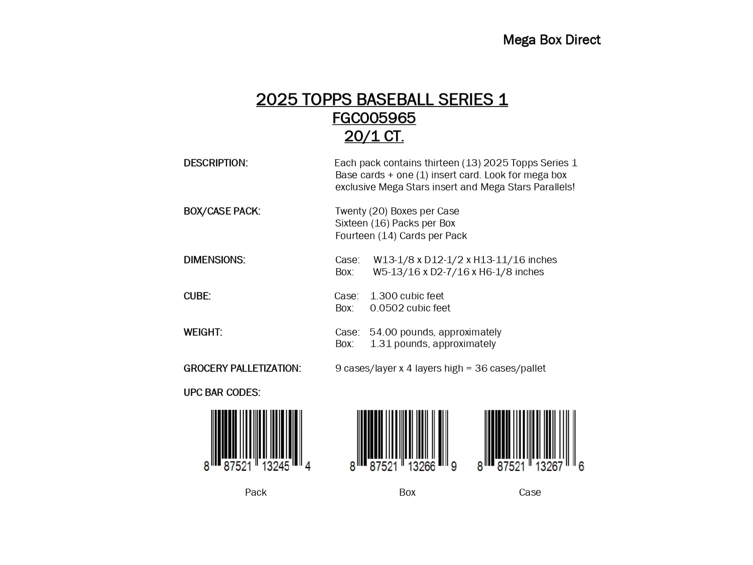 Topps MLB Baseball Series 1 2025 - Mega Box、mySite、waistdrama