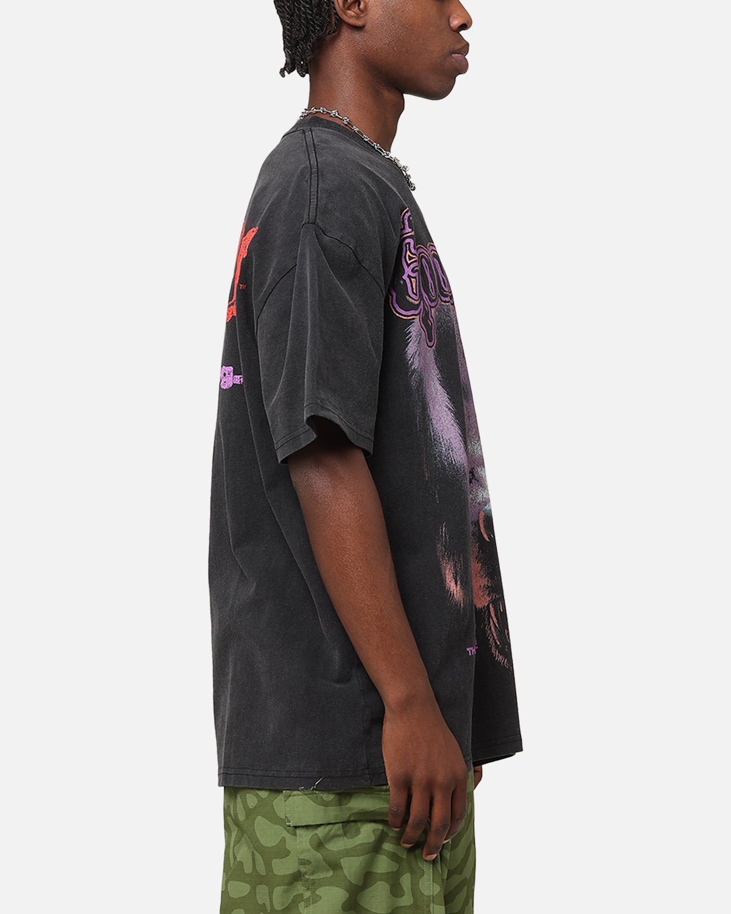 American Thrift X Goosebumps Barking Ghost Heavy T-Shirt Vintage Black、mySite、zt4zffjzw