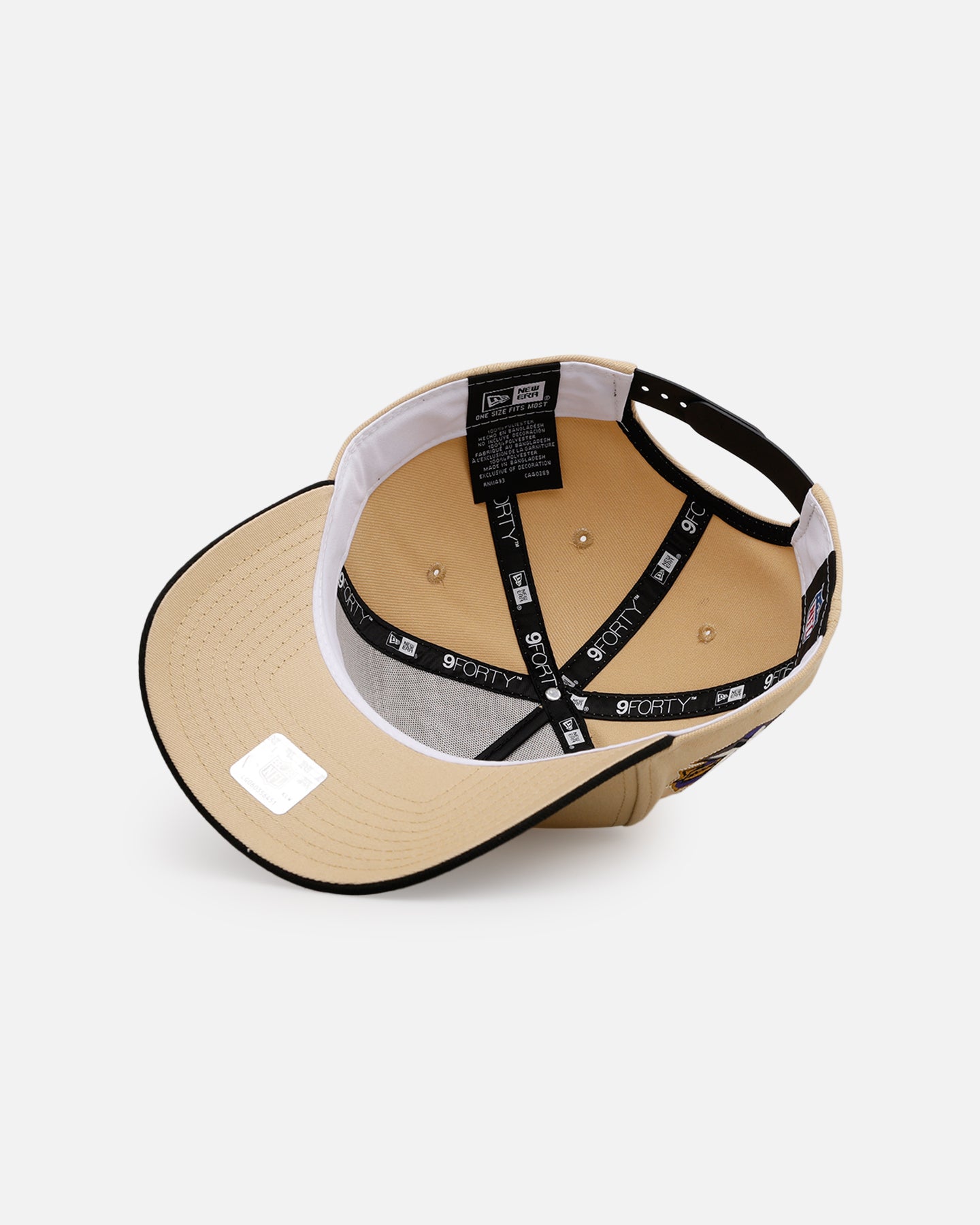 New Era Baltimore Ravens 'Vintage' 9FORTY A-Frame Snapback Vegas Gold、mySite、zt4zffjzw