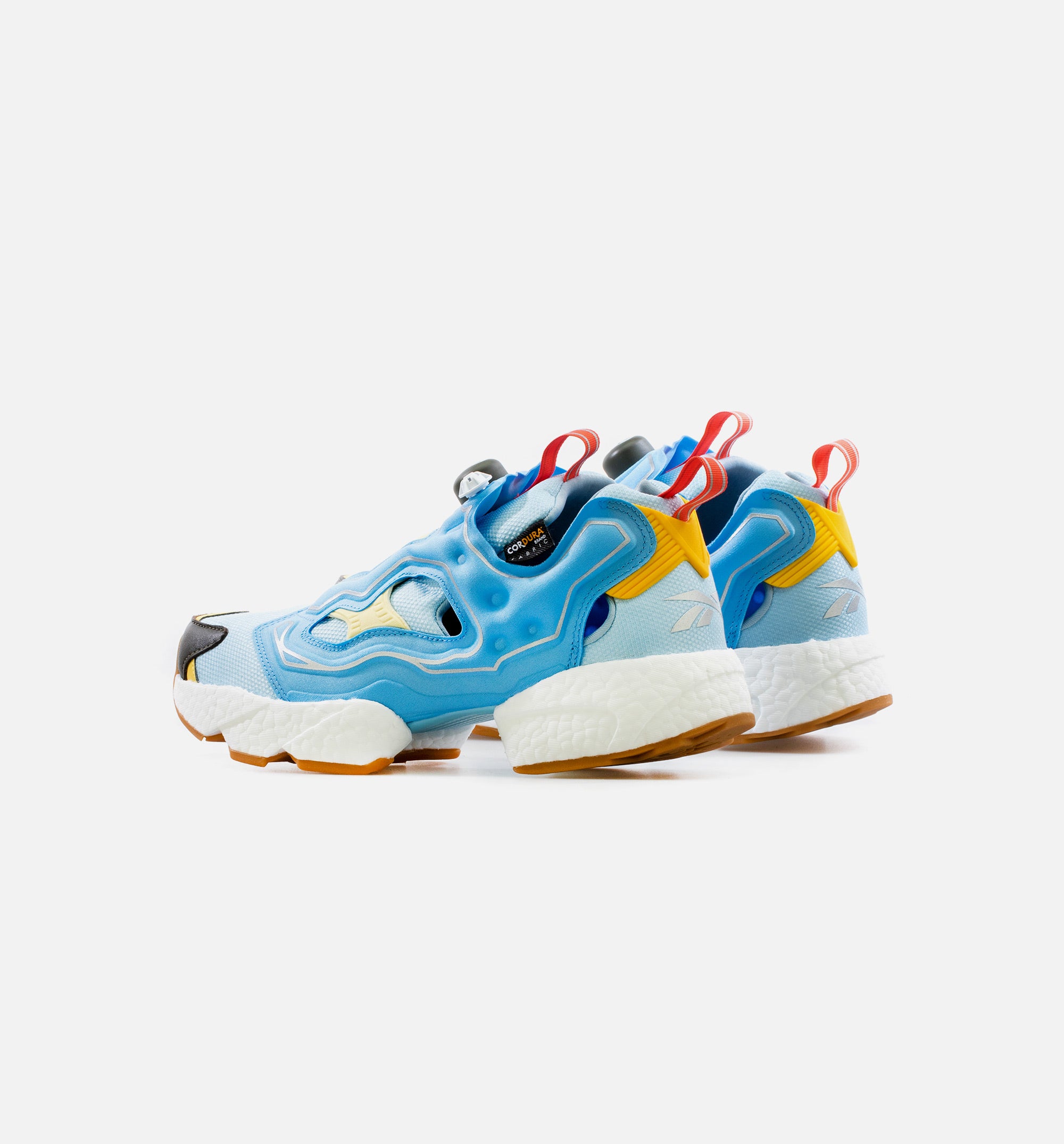Instapump Fury Boost X BBC Mens Lifestyle Shoe - Blue/Yellow、mySite、dreamappss