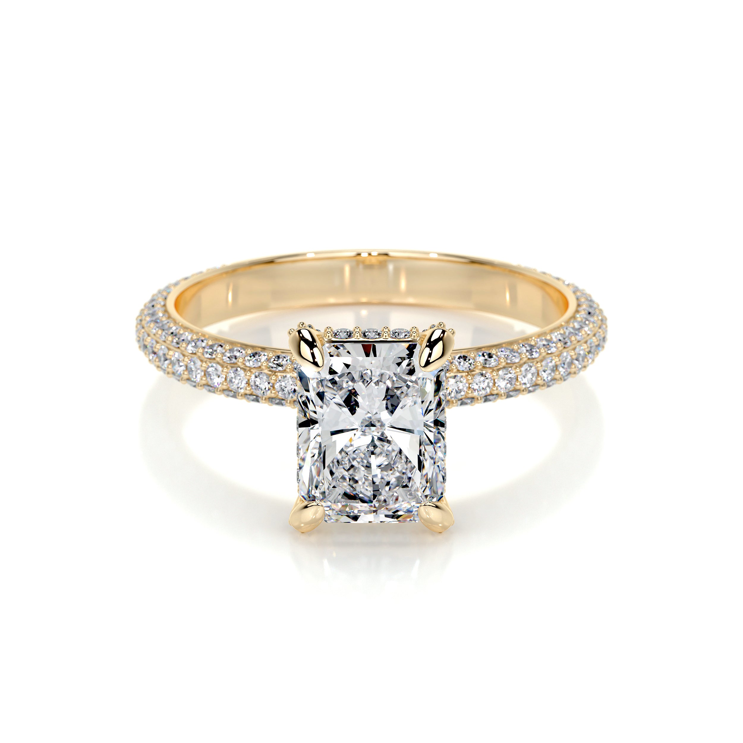 Milly Lab Grown Diamond Ring -18K Yellow Gold、mySite、hinf8tx79