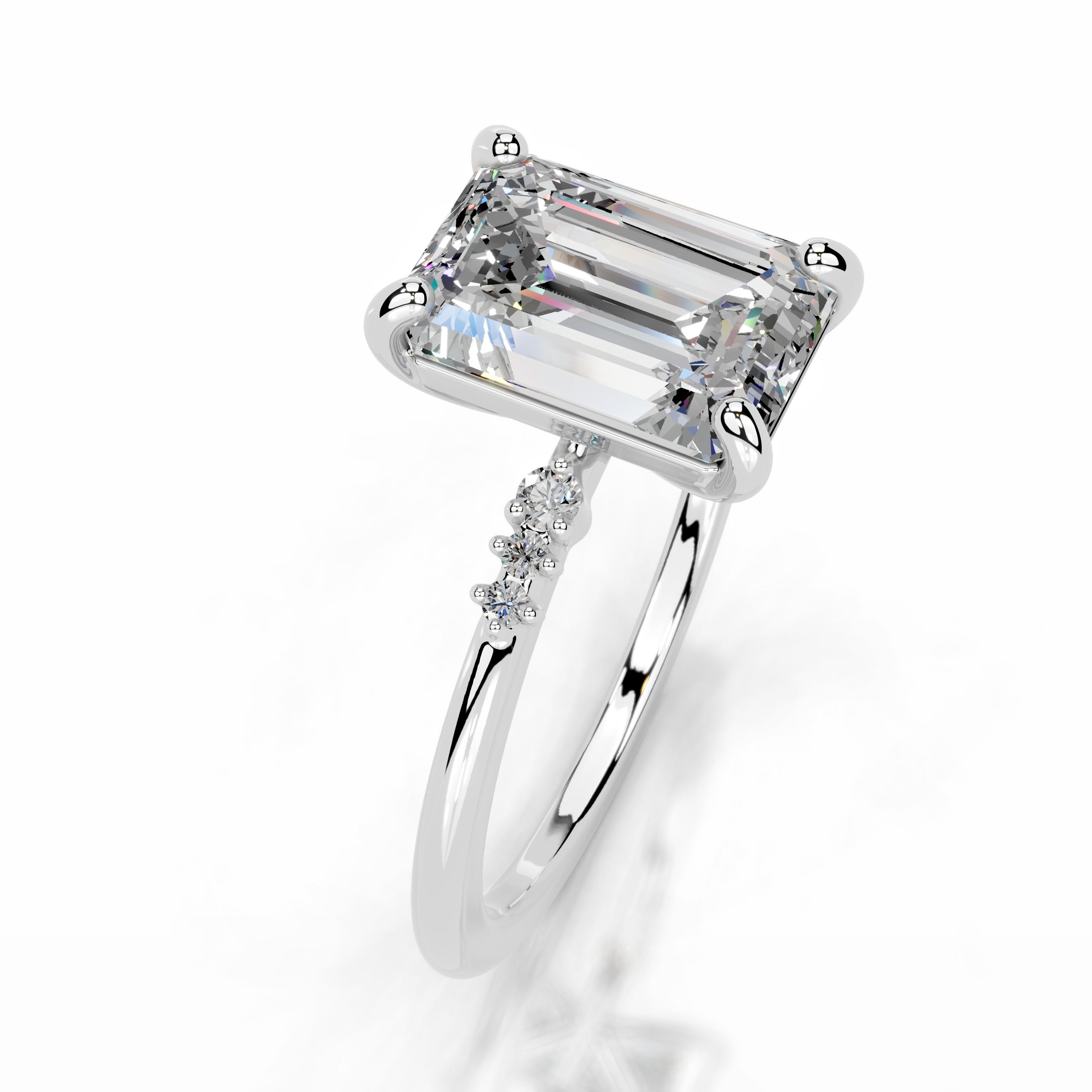 Hope Moissanite & Diamonds Ring - Platinum、mySite、hinf8tx79
