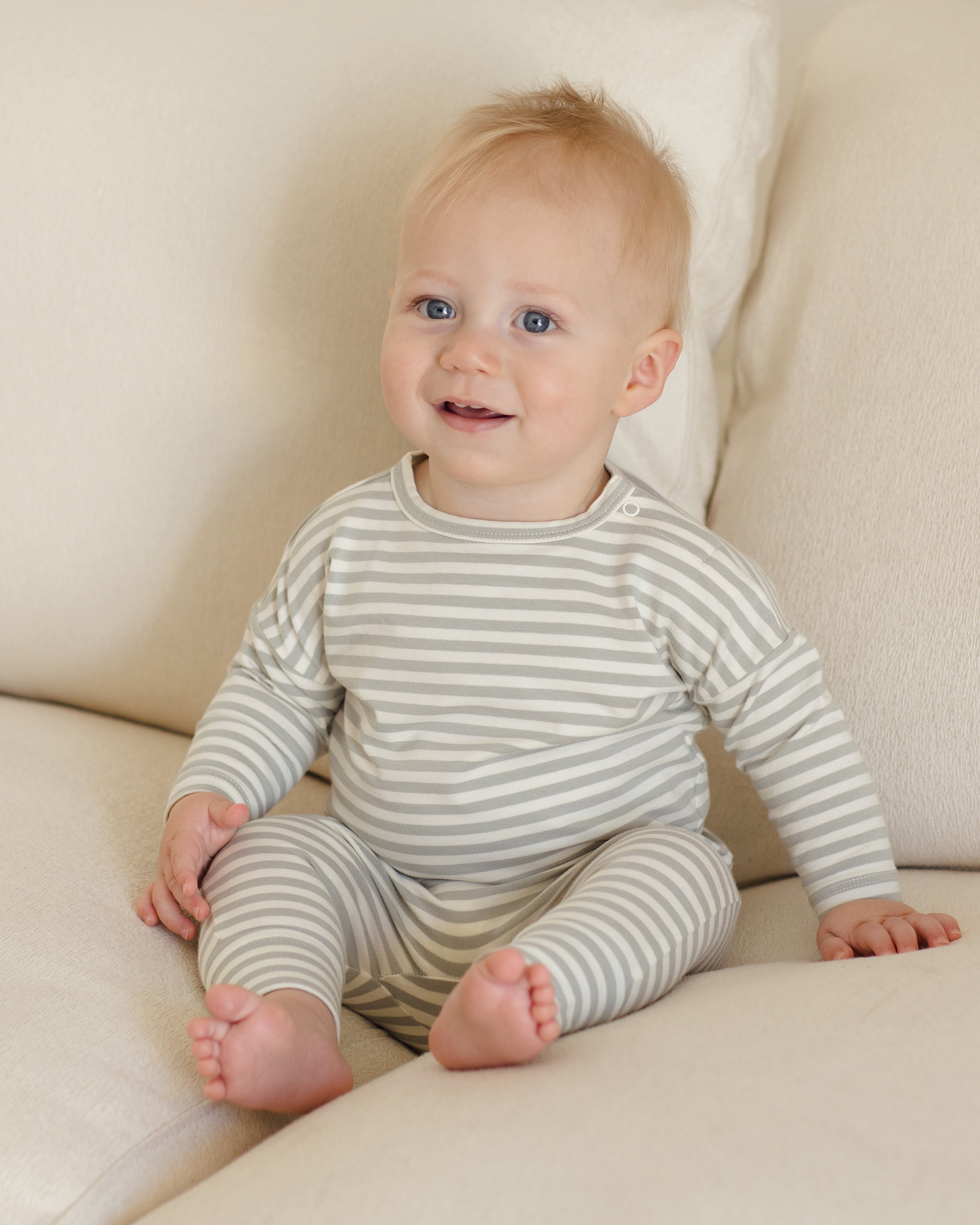  Long Sleeve Tee || Sage Stripe、mySite、layawaytickets