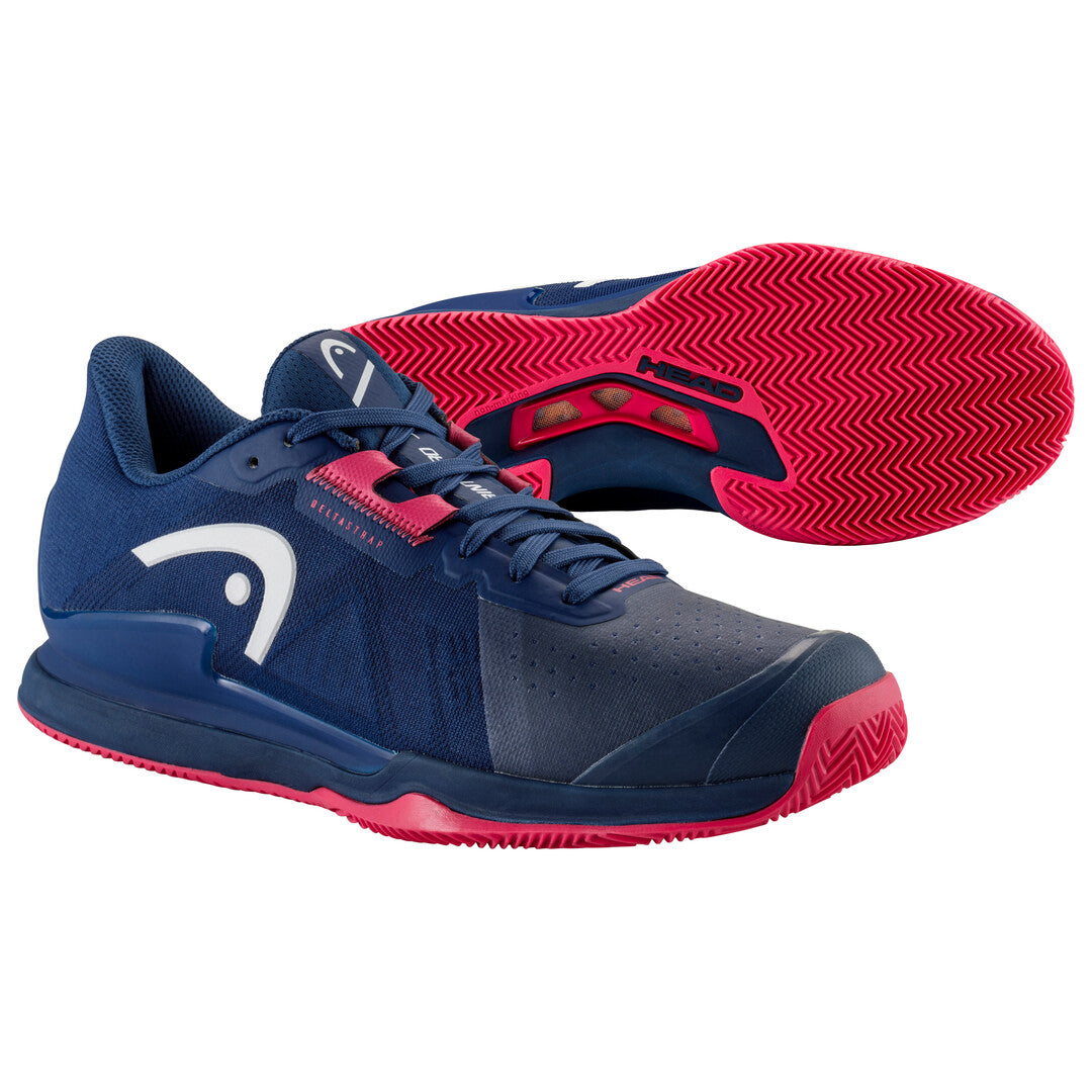 Head Sprint Pro 3.5 Clay Women's Tennis Shoe (Navy)