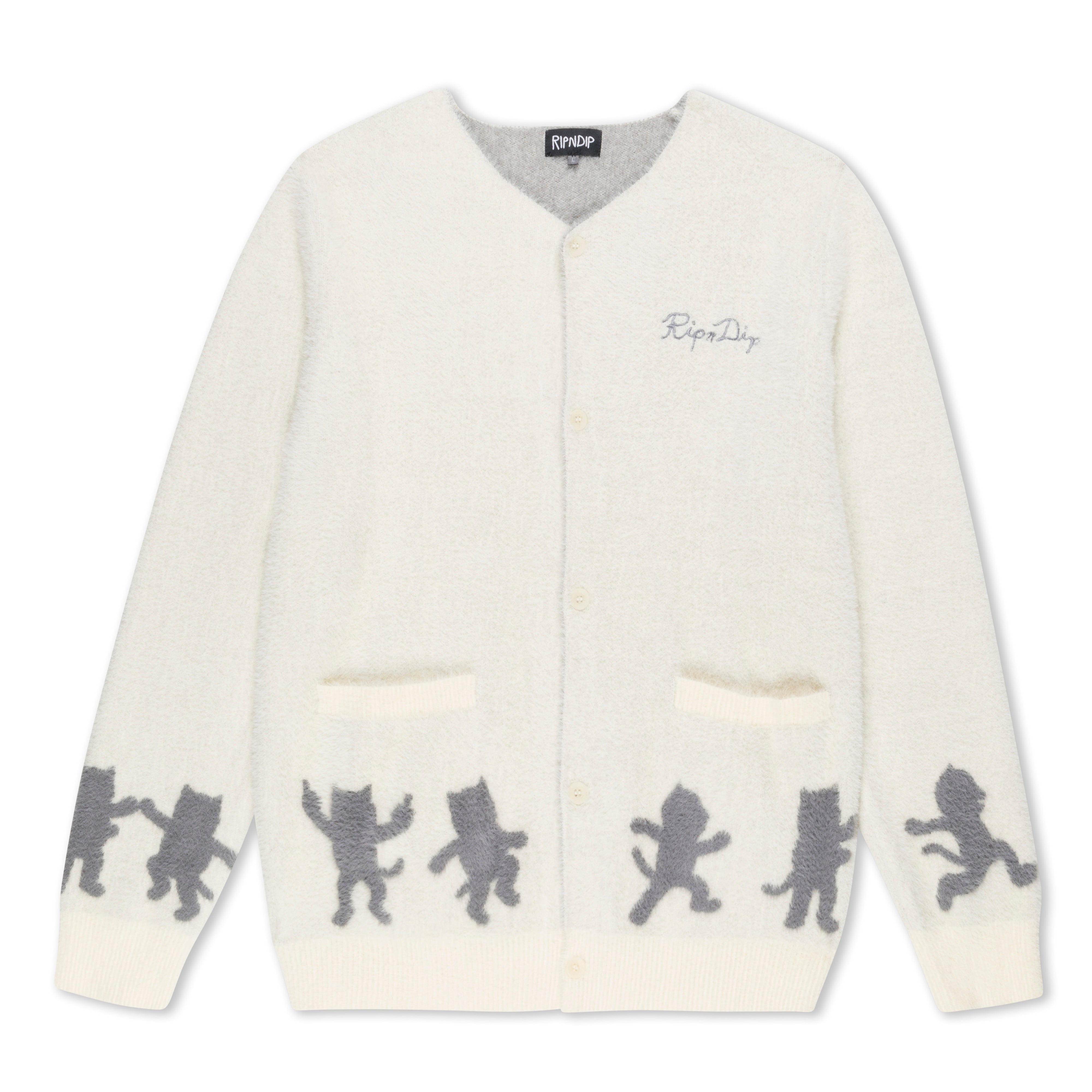  Cosmic Nerm Mohair Cardigan (Off White)、mySite、merchandisen