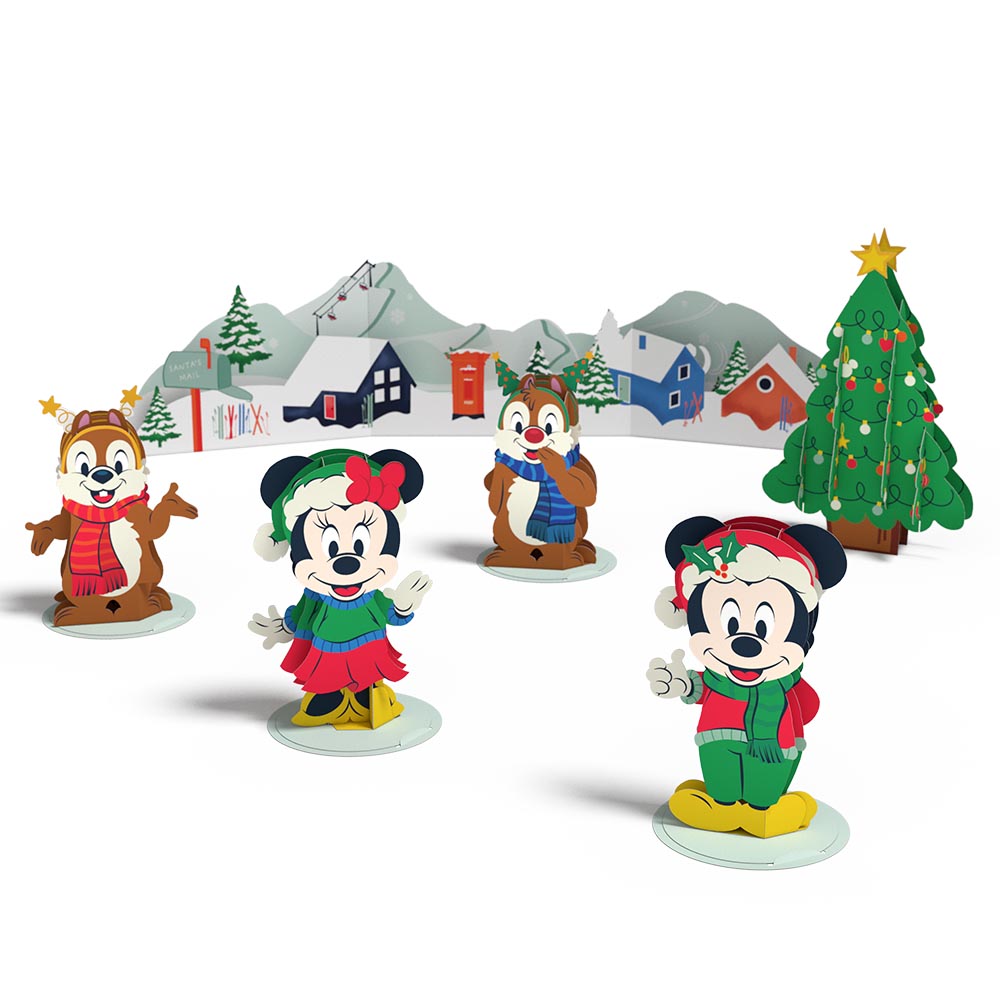 Disney's Mickey and Friends Merry and Bright 12 Day Holiday Advent Calendar、mySite、solidvoid