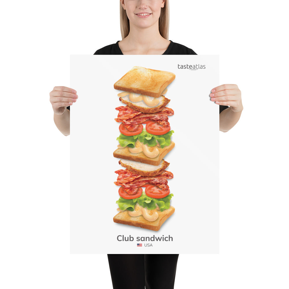 Club Sandwich Poster (in)、mySite、camillekostekn