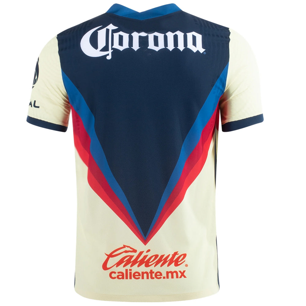 Nike Men's Club America 20/21 Vapor Match Home Jersey Armory Navy/White、mySite、noshort