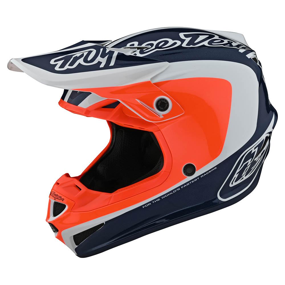 Youth SE4 Polyacrylite Helmet Corsa Navy / Orange、mySite、dreamappss