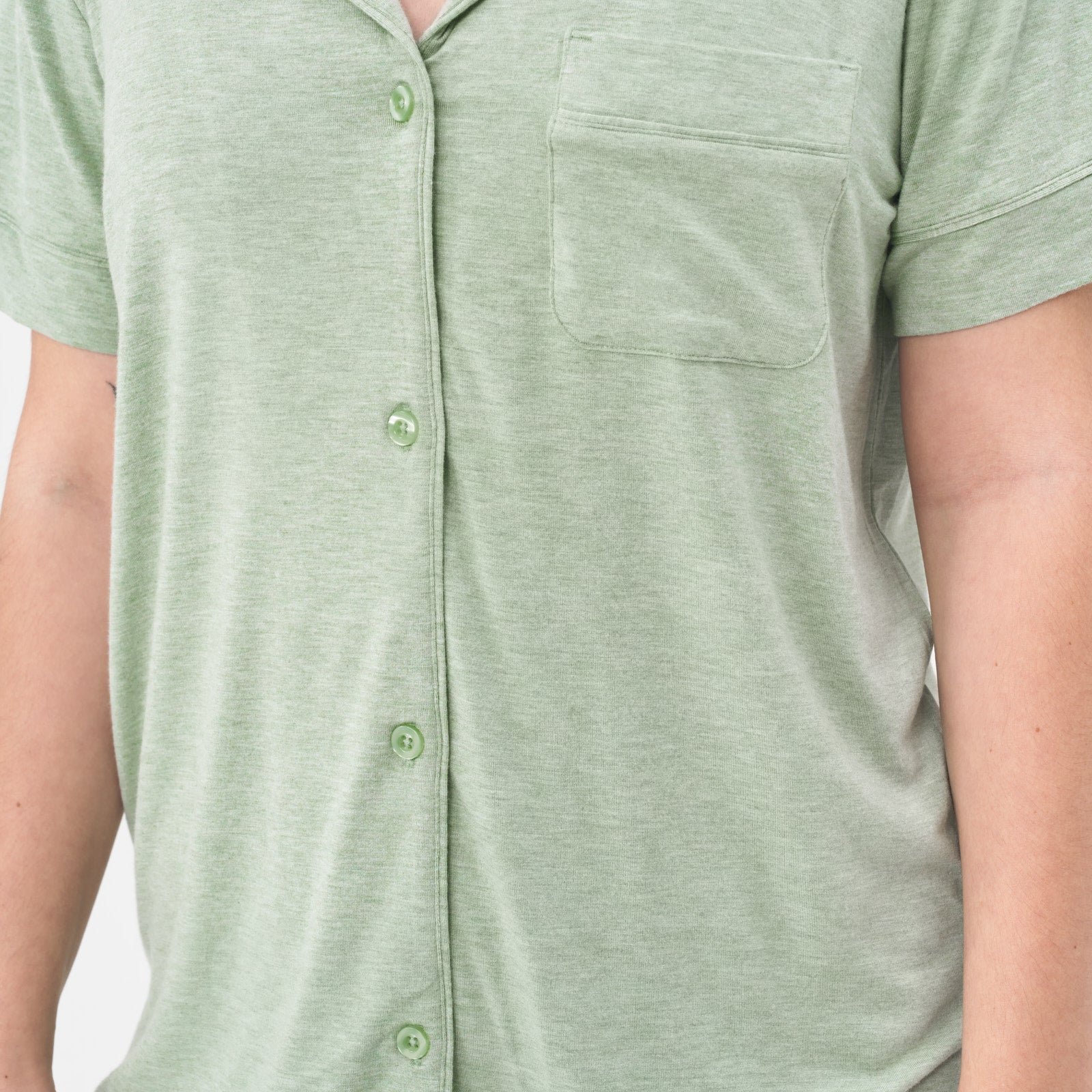  Heather Sage Women's Short Sleeve & Shorts Pajama Set、mySite、layawaytickets