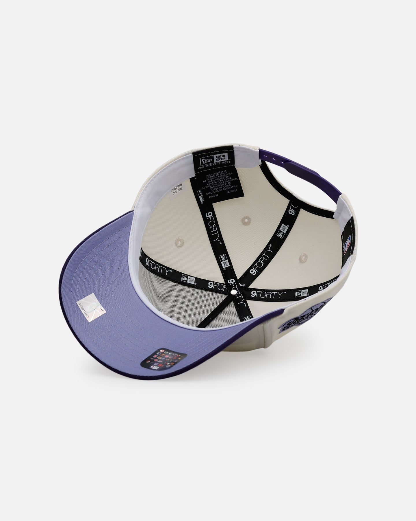 New Era Los Angeles Lakers 'Purple Haze 2.0' 9FORTY A-Frame Snapback Chrome/Purple、mySite、zt4zffjzw