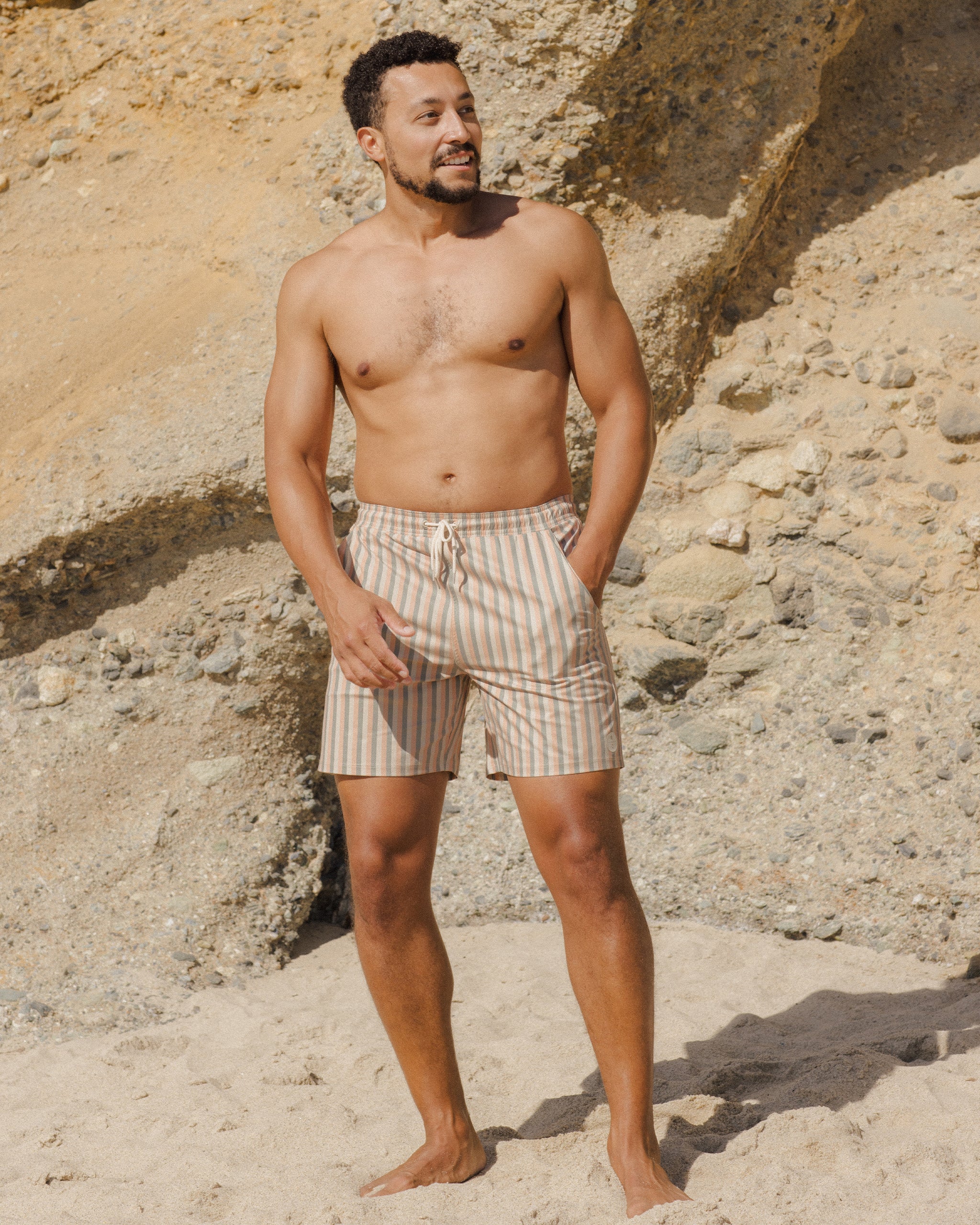  Men's Boardshort | Multi Stripe、mySite、layawaytickets