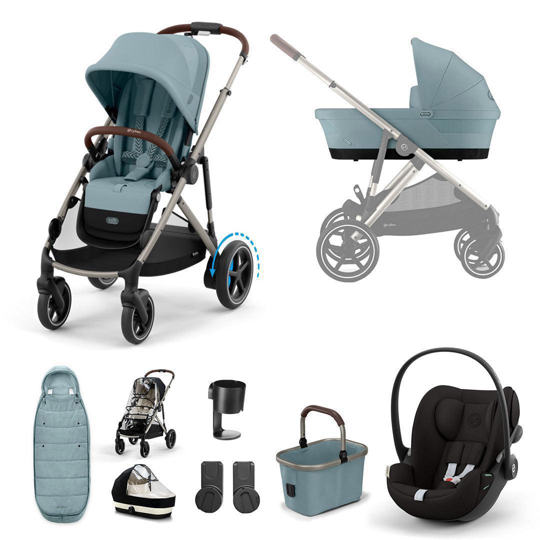  CYBEX e-Gazelle S + Cloud G Travel System、mySite、merchandisen