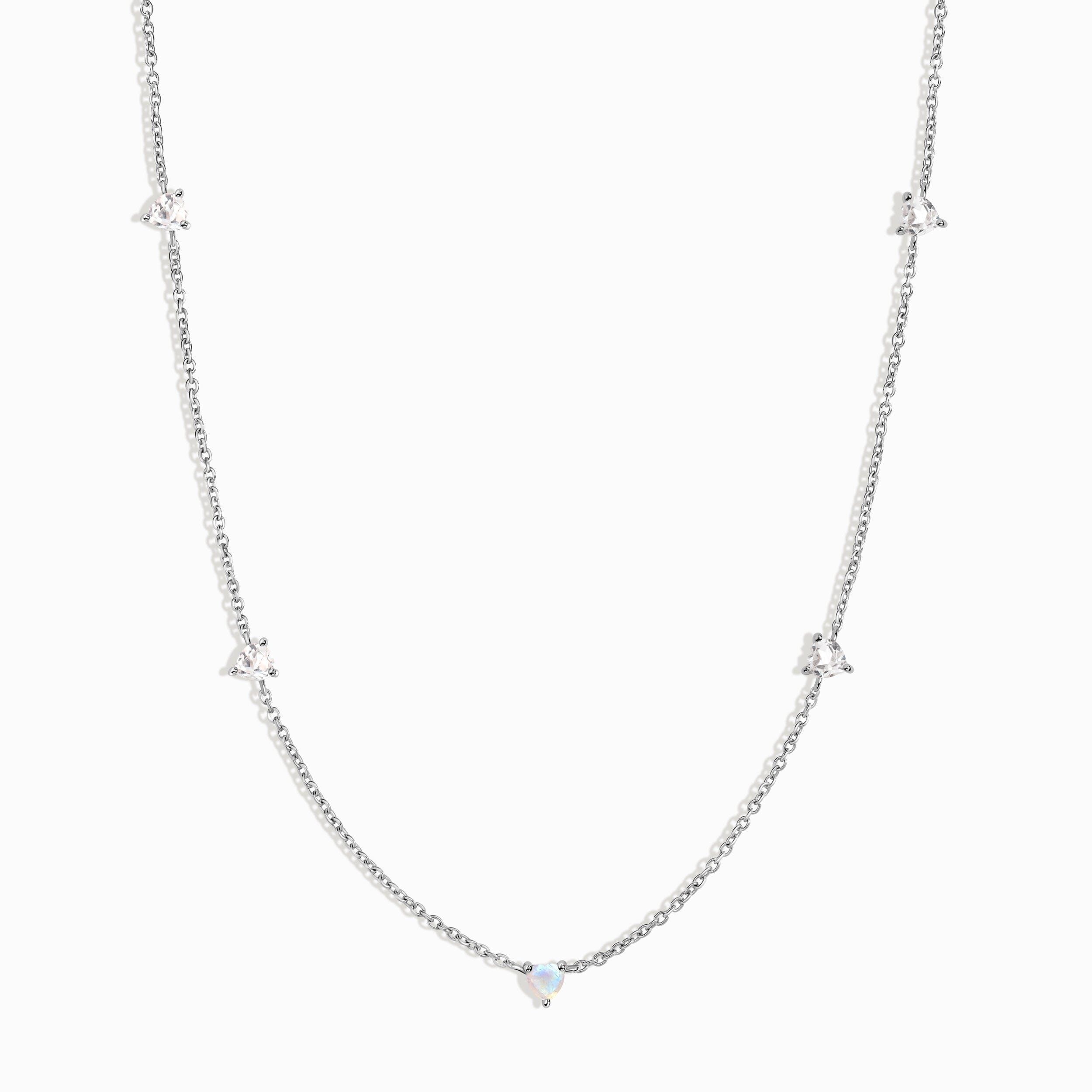 Moonstone Never Without My Gem Necklace - June Birthstone、mySite、hinf8tx79