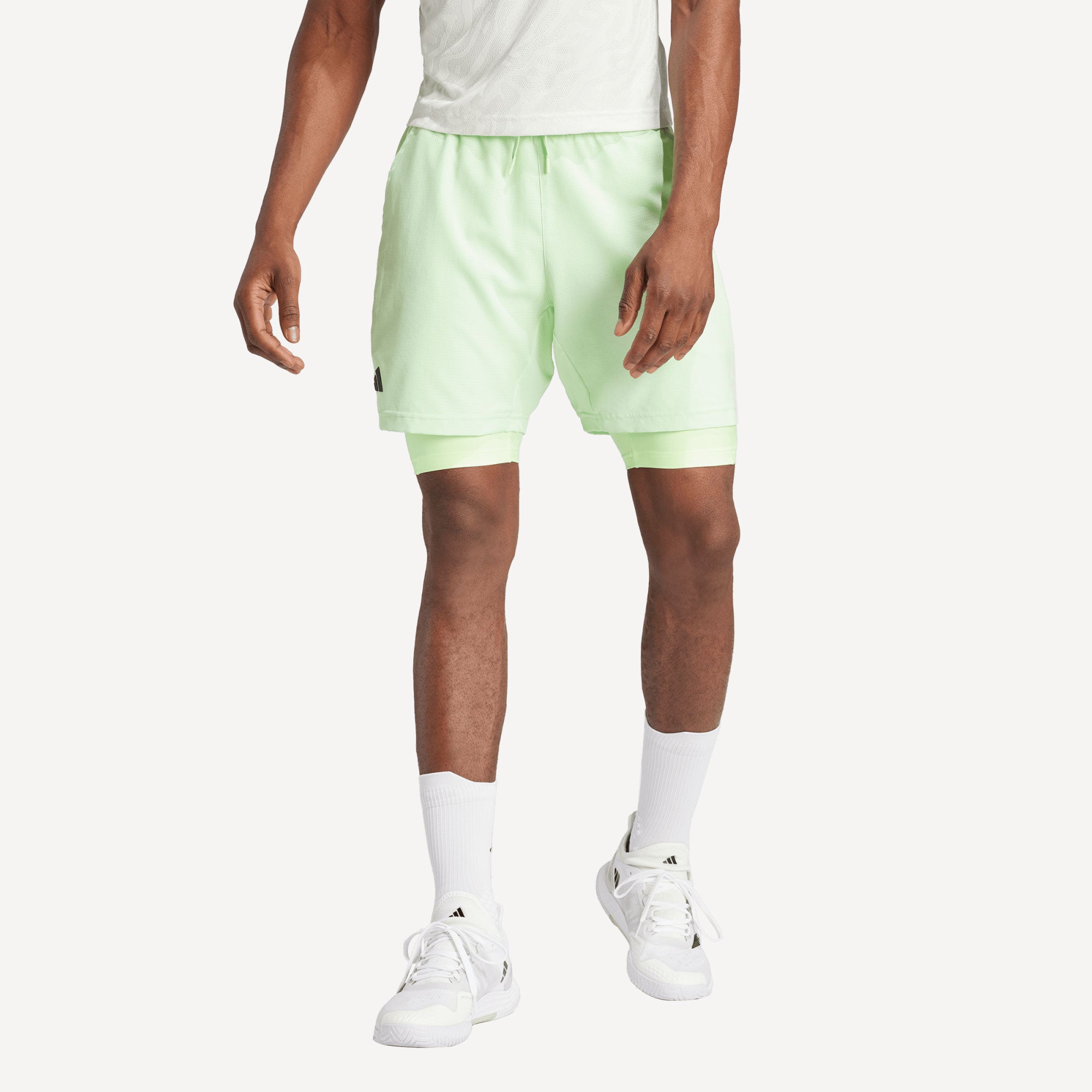 adidas Pro Melbourne Men's Tennis Shorts and Inner Shorts Set