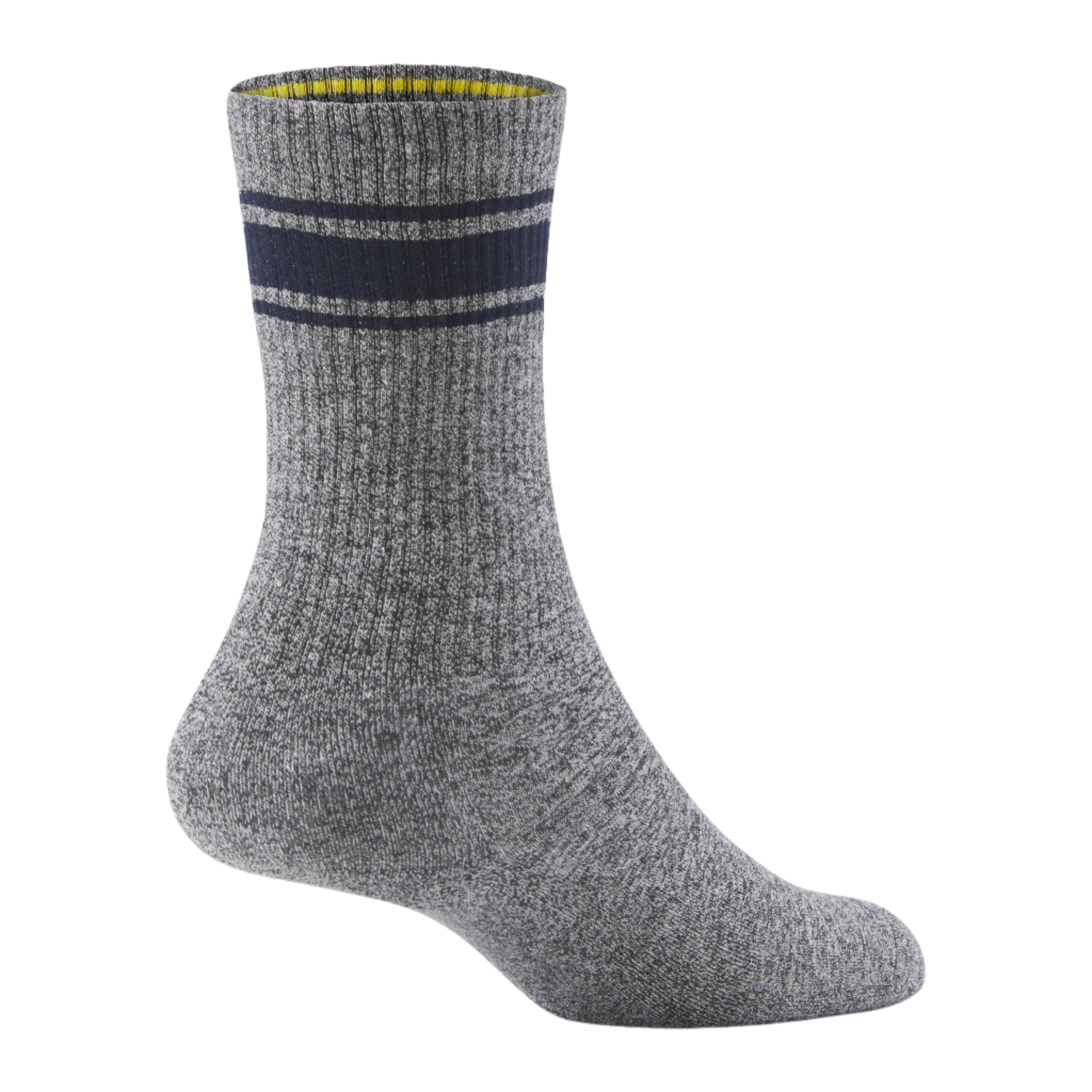  Anytime Crew Sock - Natural Grey Heather / Deep Navy、mySite、preschool7hills