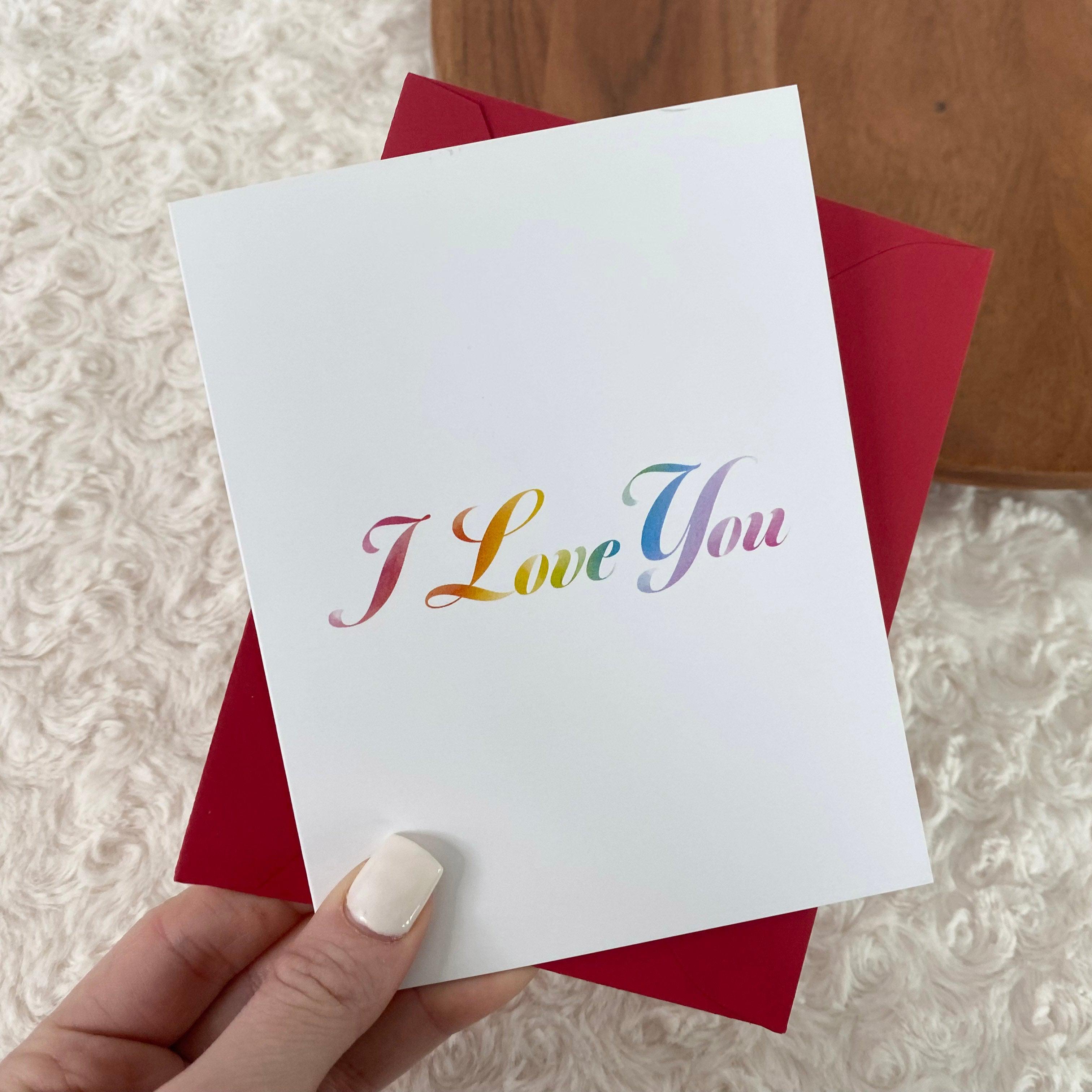  I Love You Pride Greeting Card、mySite、ghnorth