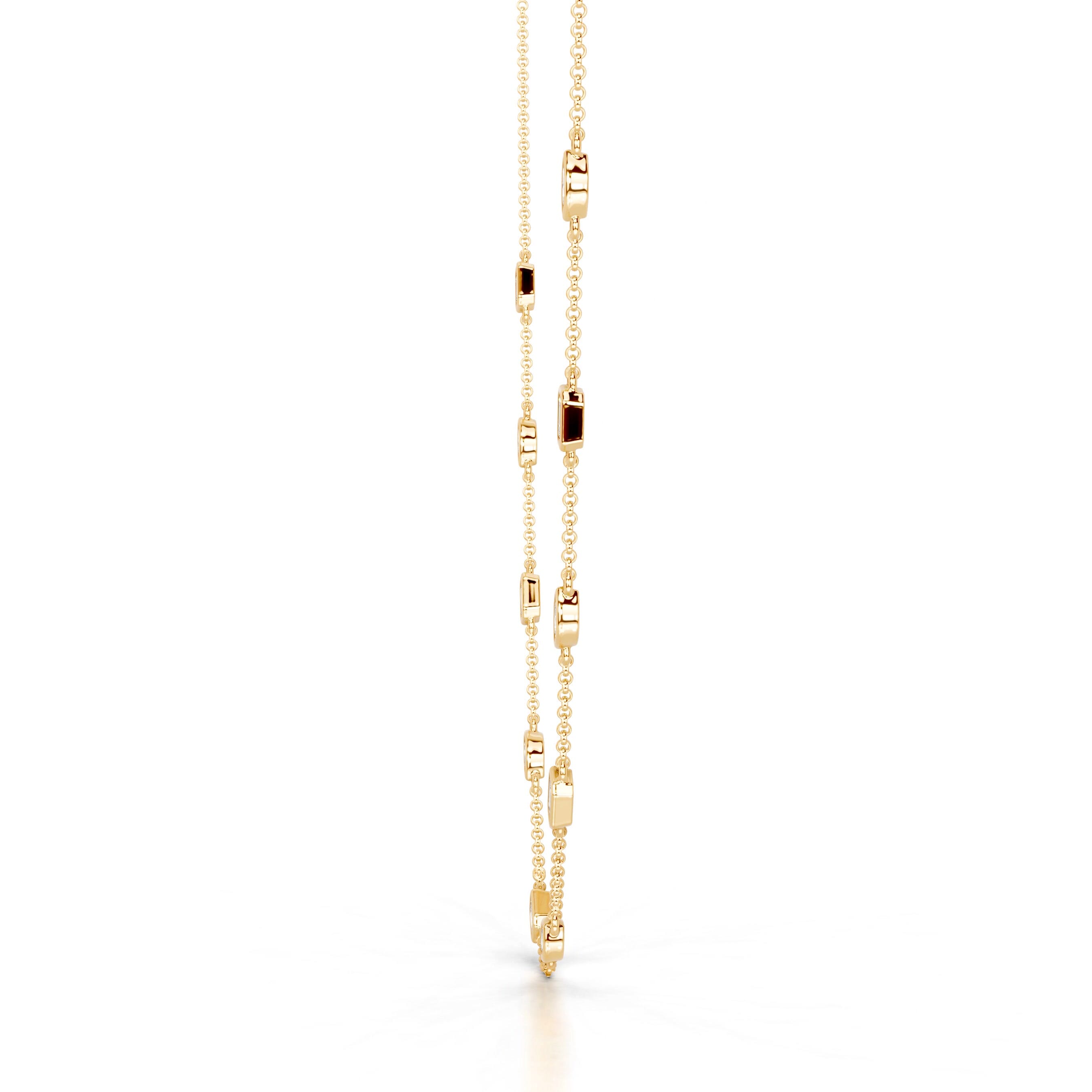 Leonie Diamond Collier - 18K Yellow Gold、mySite、hinf8tx79