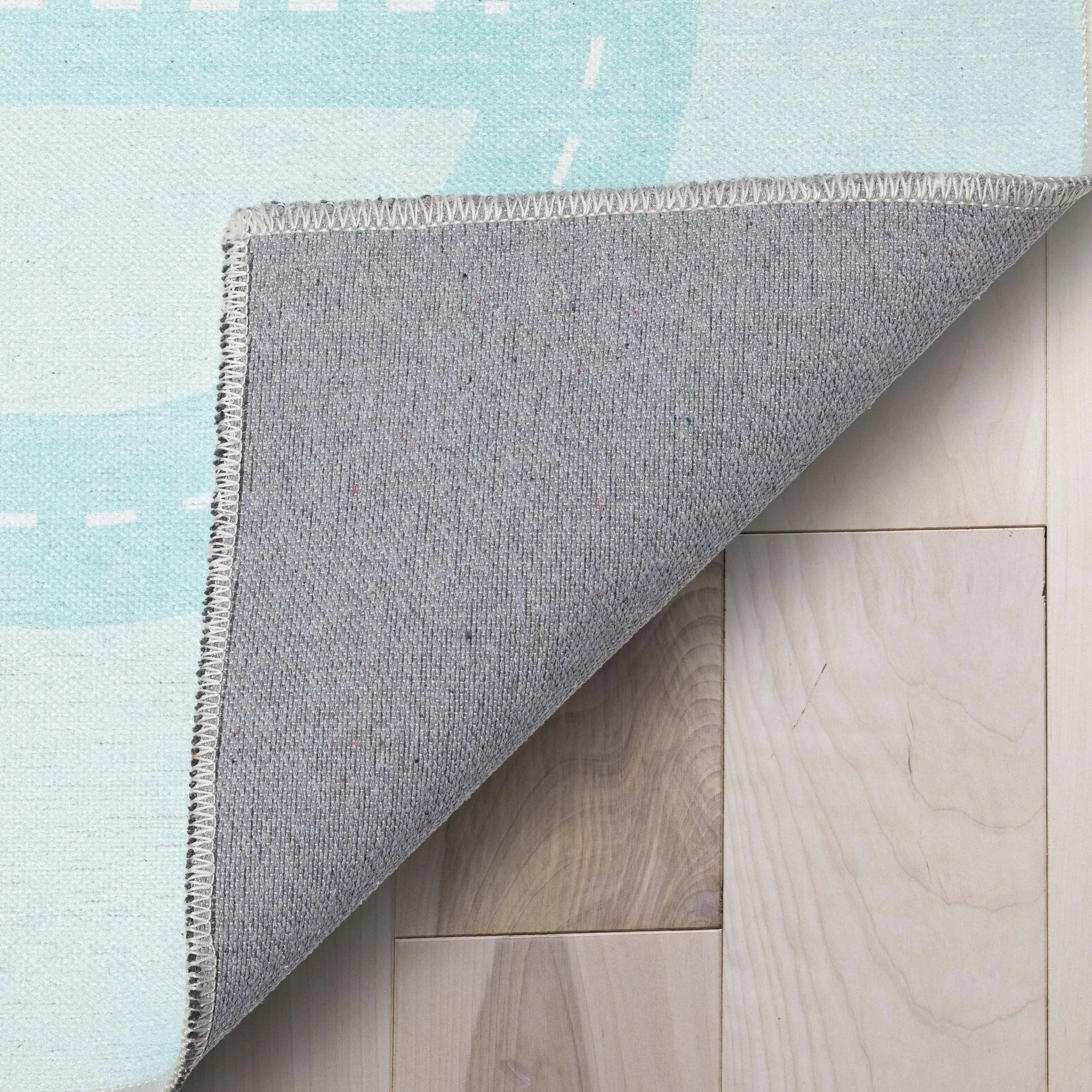 Playful Roads Modern Blue Area Flat-Weave Rug、mySite、gigharbornorthrealestate