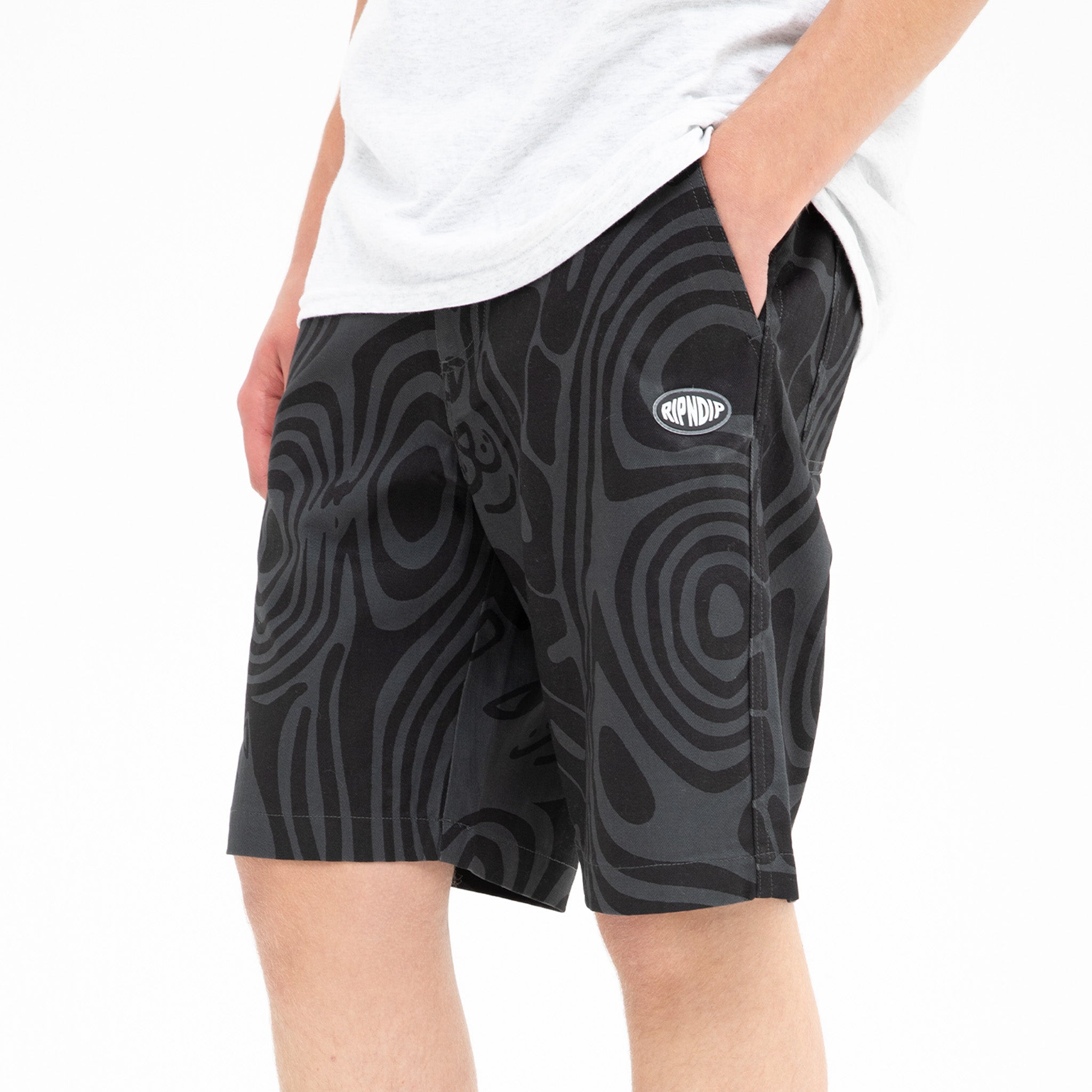  Hypnotic Cotton Twill Shorts (Black)、mySite、merchandisen