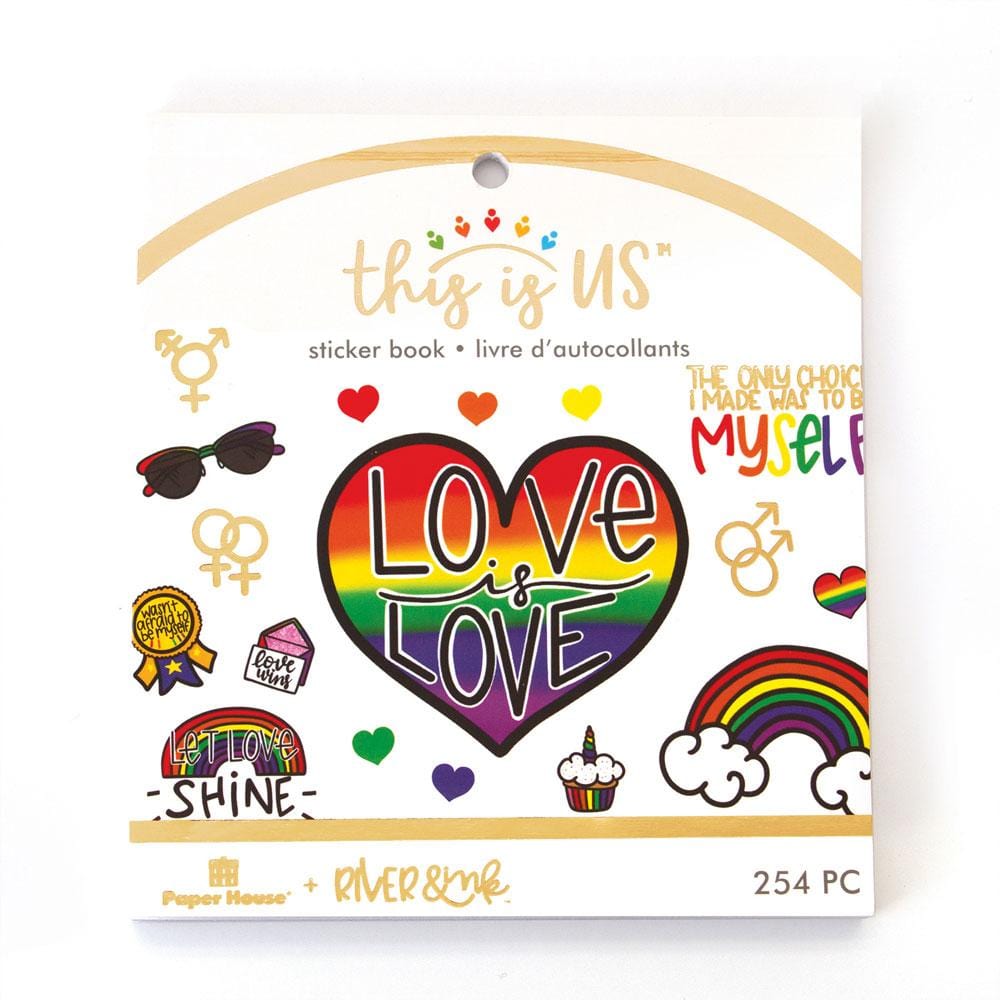 Planner Stickers Book - Love Is Love Minis、mySite、ghnorth