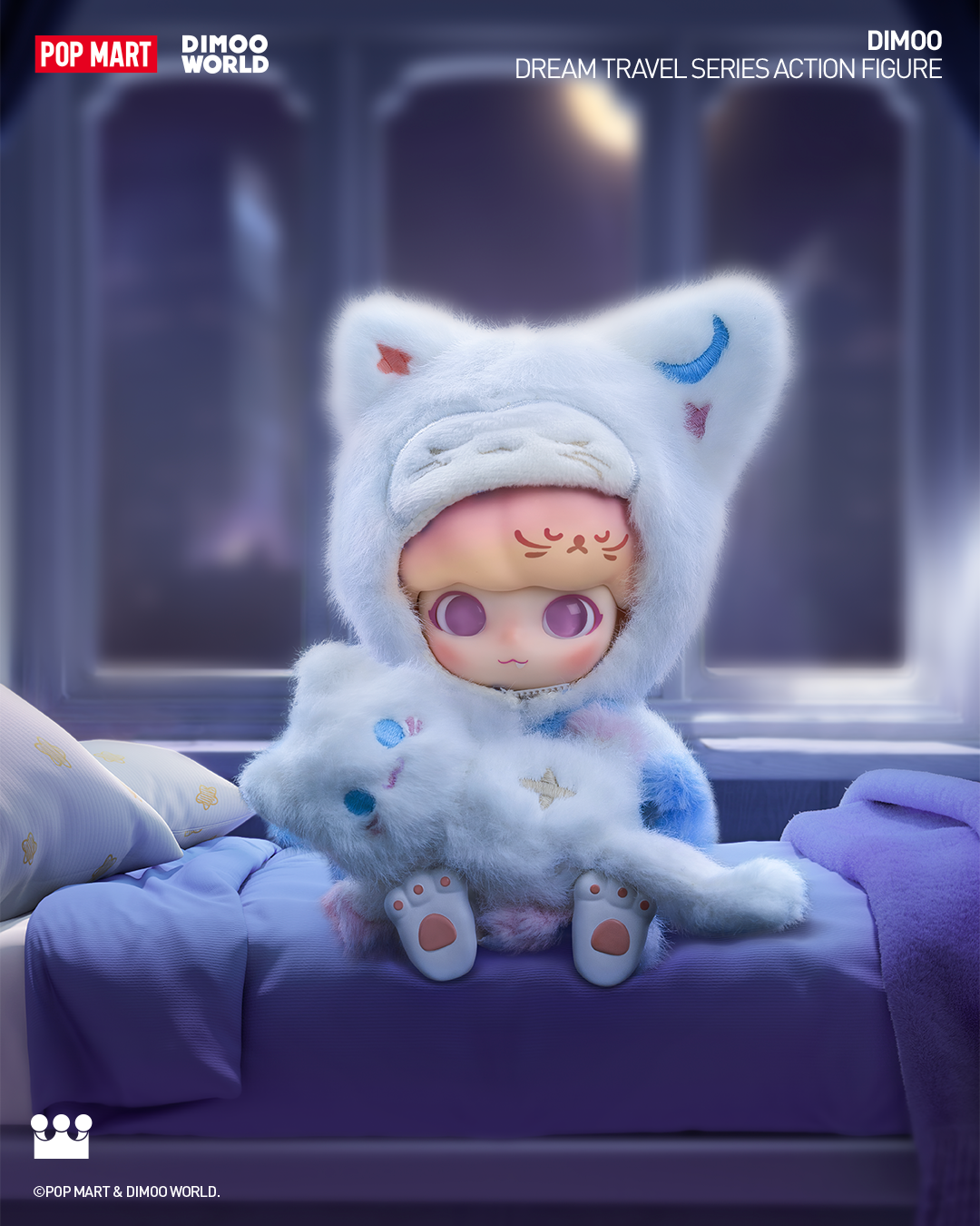  POP MART DIMOO Dream Travel Series Action Figure、mySite、greenlandpopulation