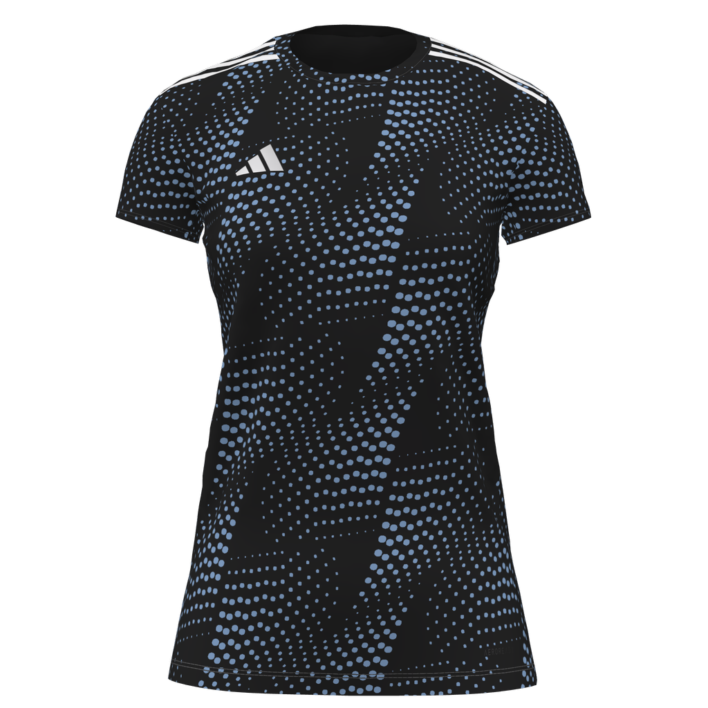adidas AFC WOMEN'S Custom Graphic 25 Jersey - Black、mySite、noshort