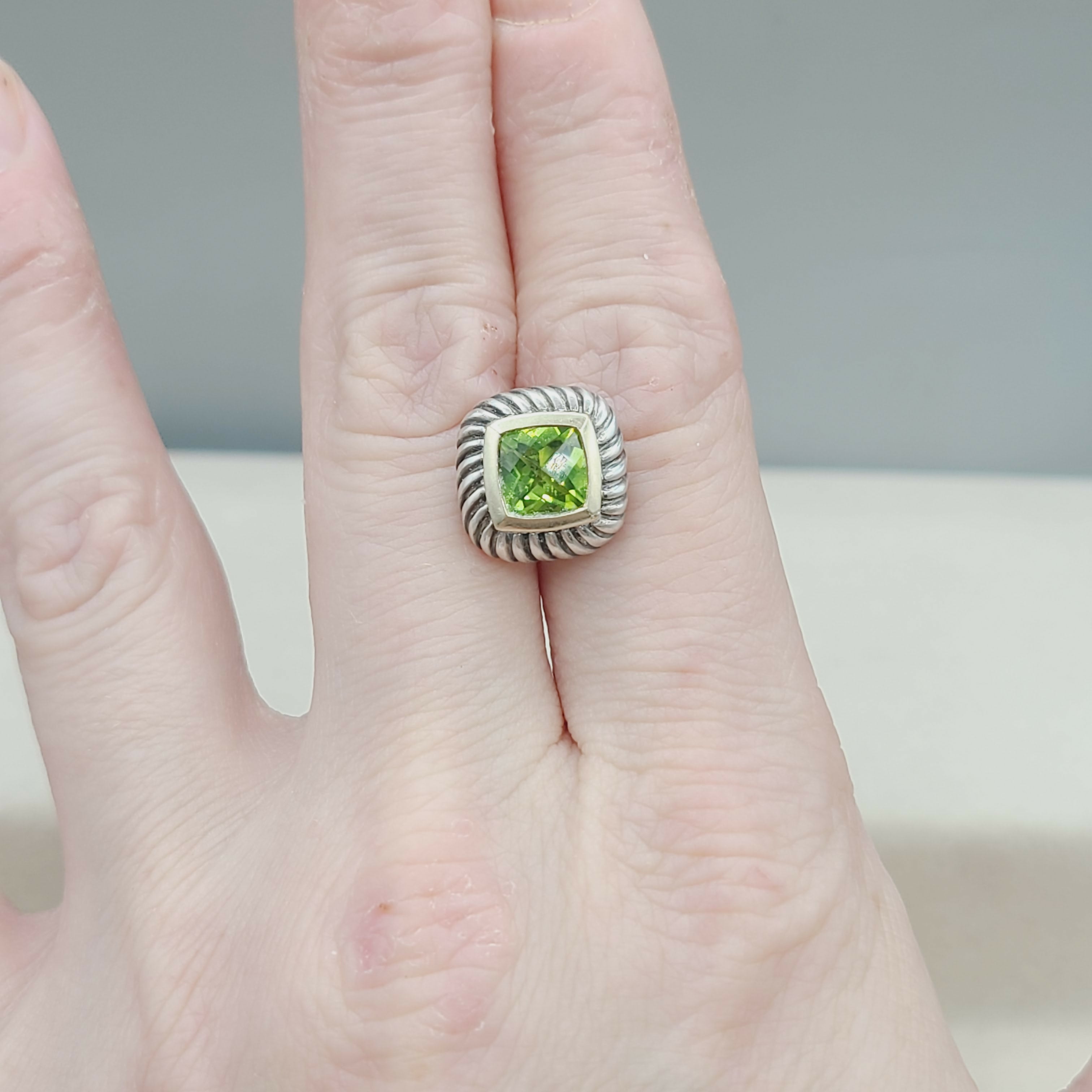 David聽Yurman聽Albion聽Peridot聽Cable聽Earrings聽、mySite、hinf8tx79