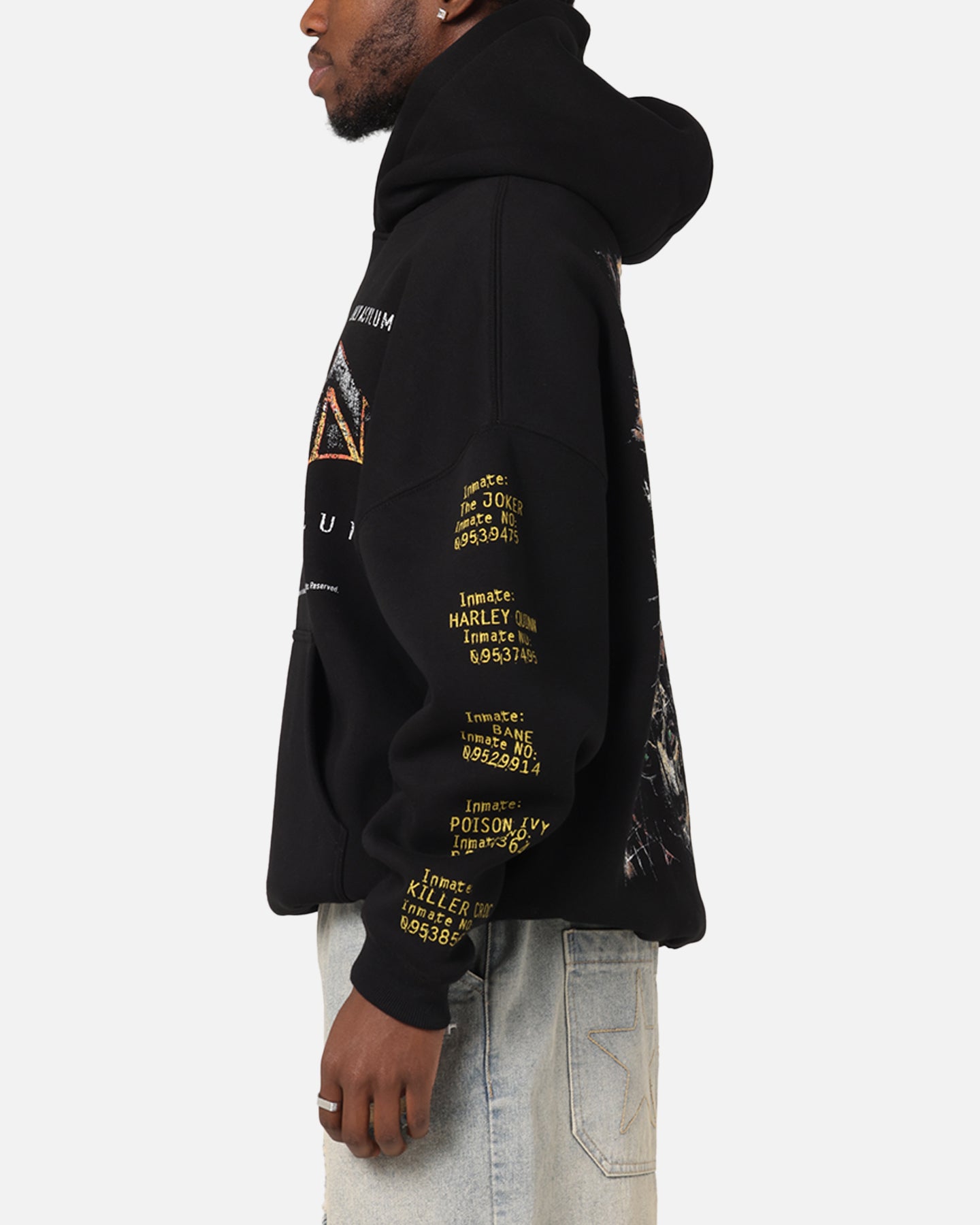 73 Studio X DC Batman Arkham Asylum Premium Hoodie Black、mySite、zt4zffjzw