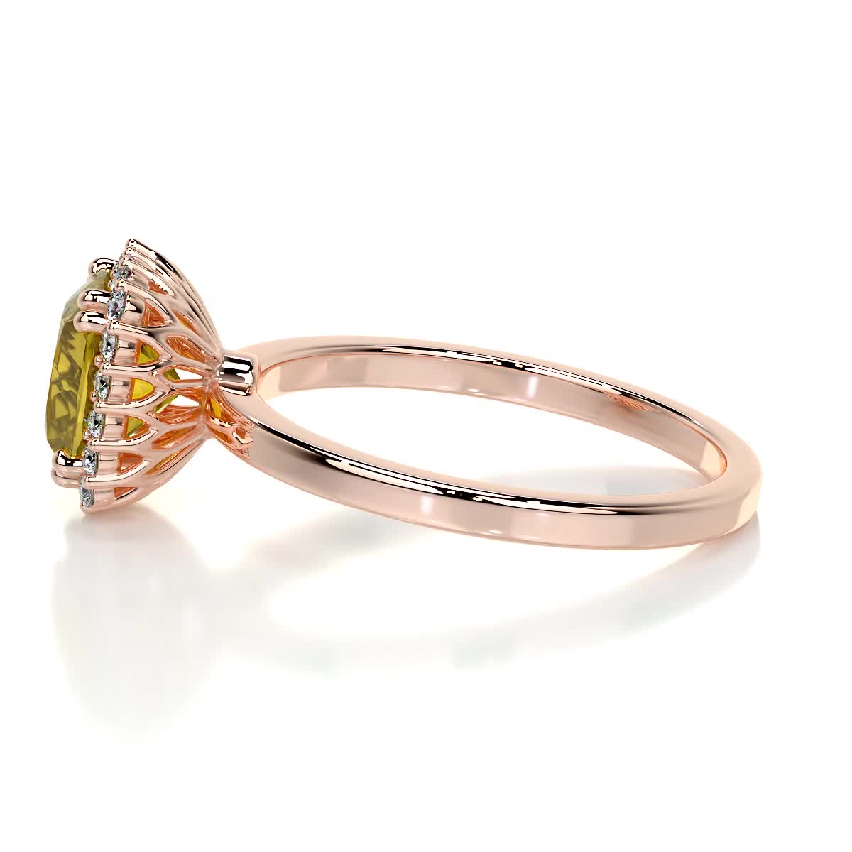 Emery Fantasy Diamond Engagement Ring - 14K Rose Gold、mySite、hinf8tx79