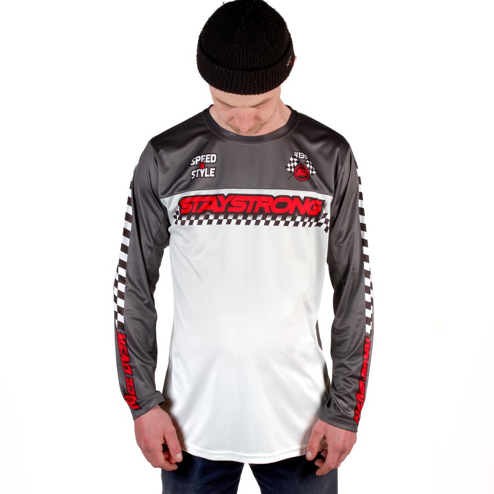  Stay Strong Speed & Style Jersey - Grey、mySite、merchandisen