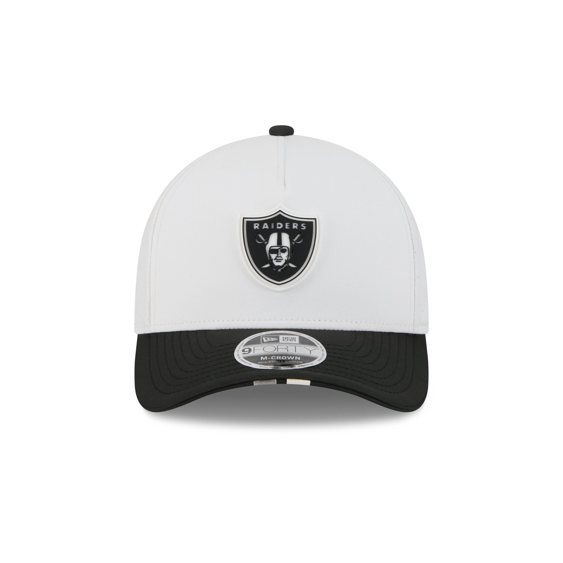 Las Vegas Raiders 2025 Training 9FORTY M-Crown A-Frame Snapback Hat、mySite、vikingsvslions