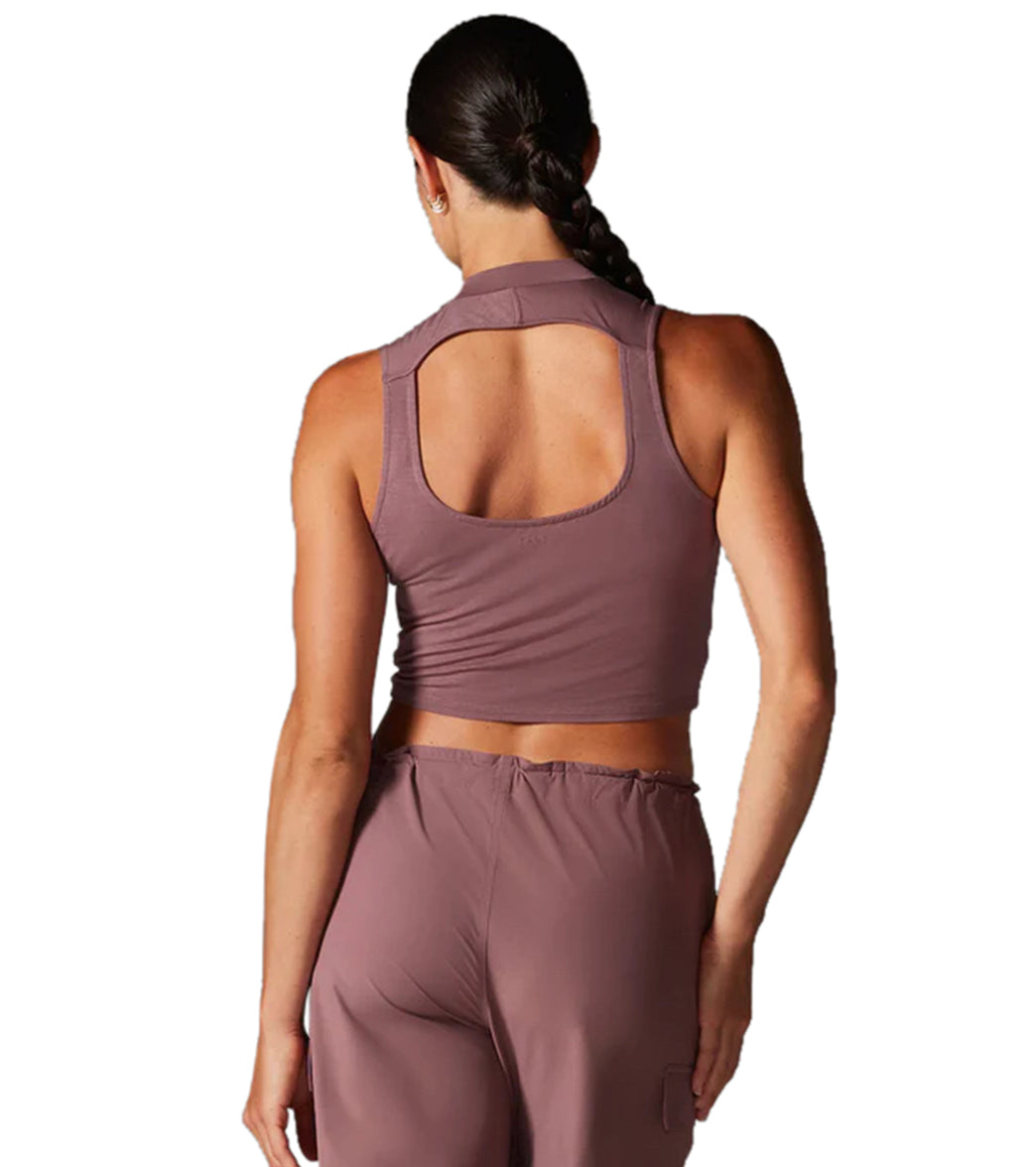 Tavi Mock Neck Tank、mySite、noshort